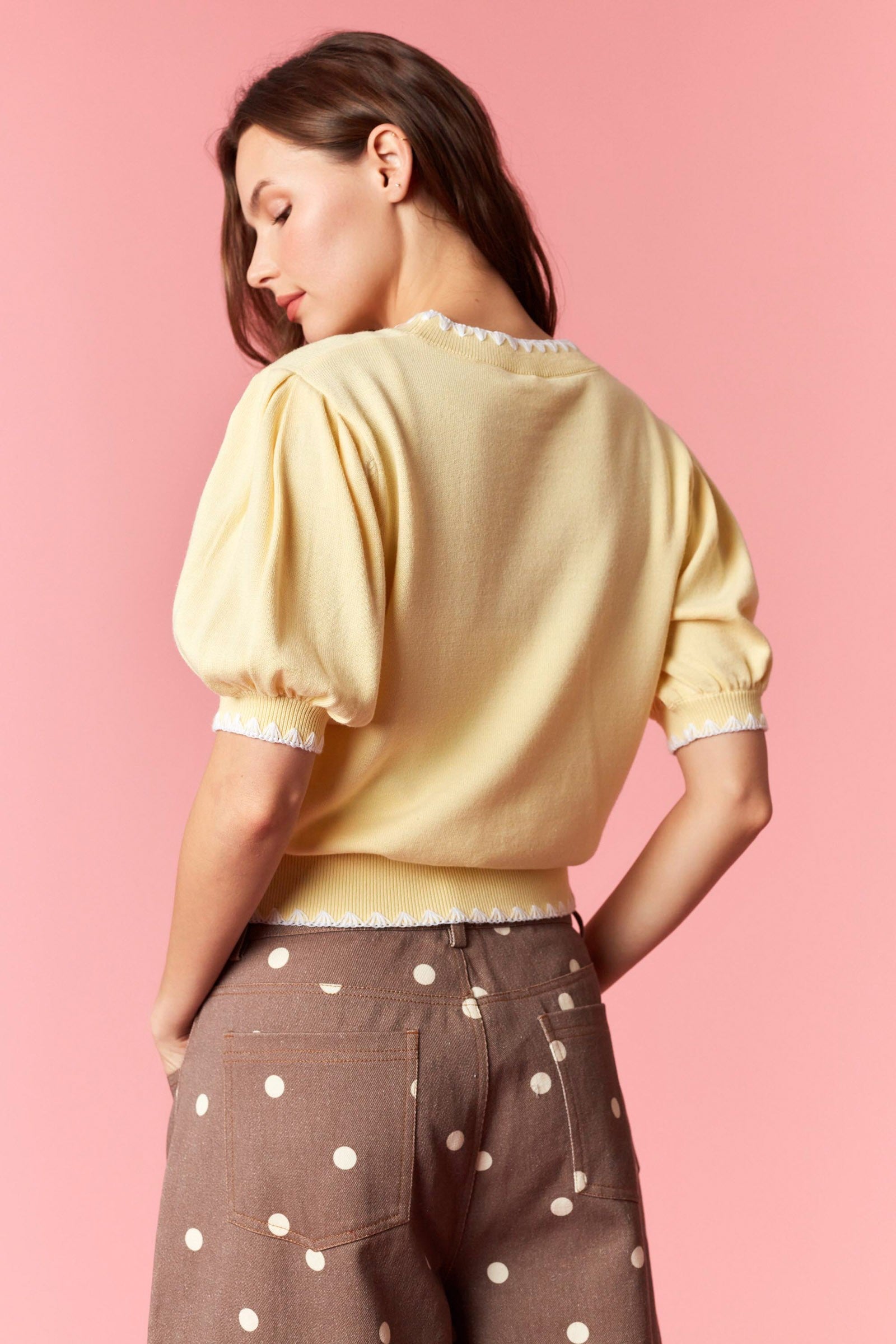 Dotty Delight Wide Leg Jean