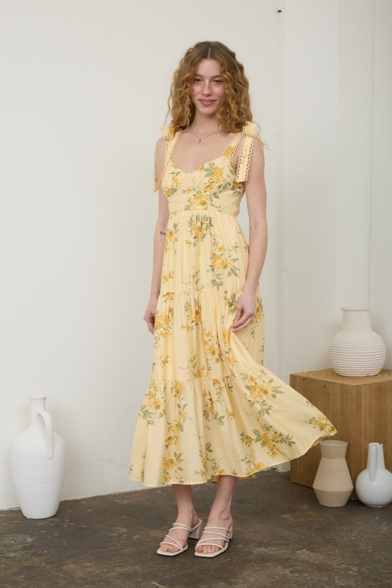 garden lace dress Garden Lace Maxi Dress (Women) (FINAL SALE)