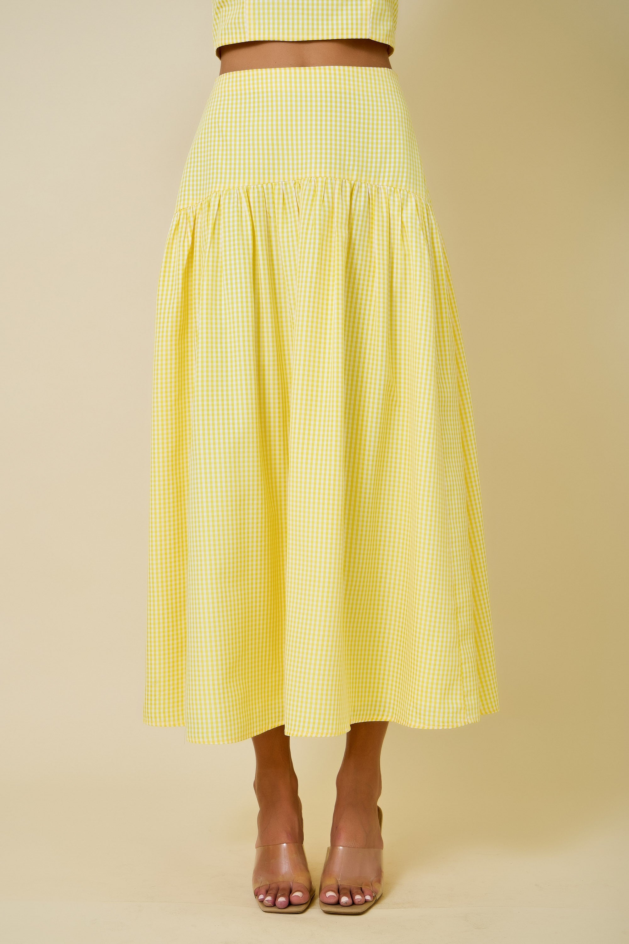Lemonade Picnic Maxi Skirt
