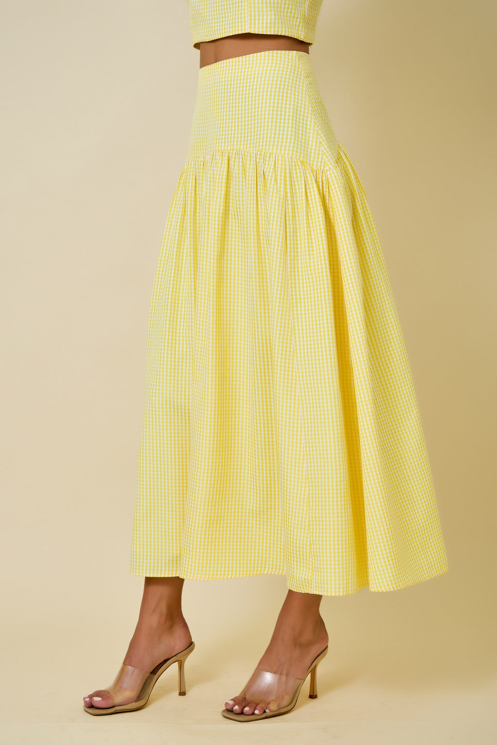 Lemonade Picnic Maxi Skirt