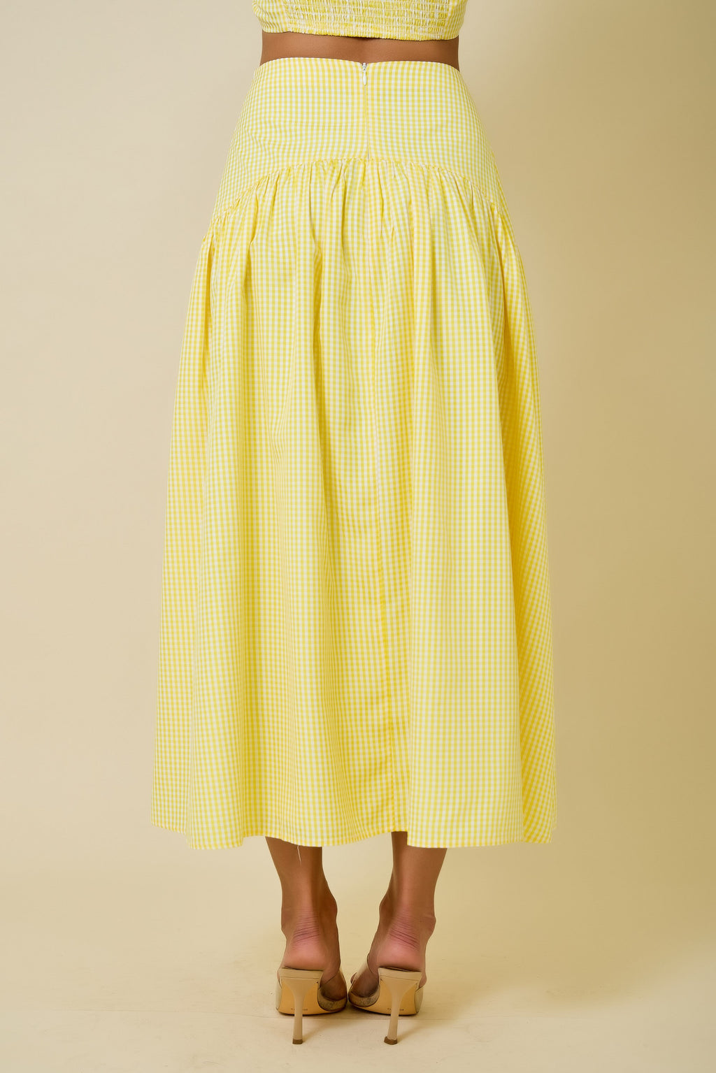 Lemonade Picnic Maxi Skirt