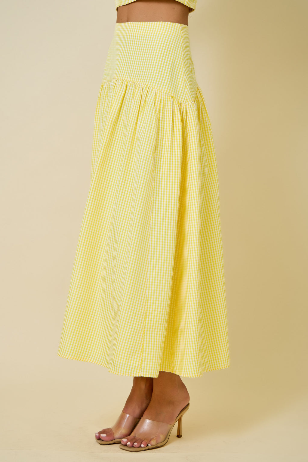 Lemonade Picnic Maxi Skirt