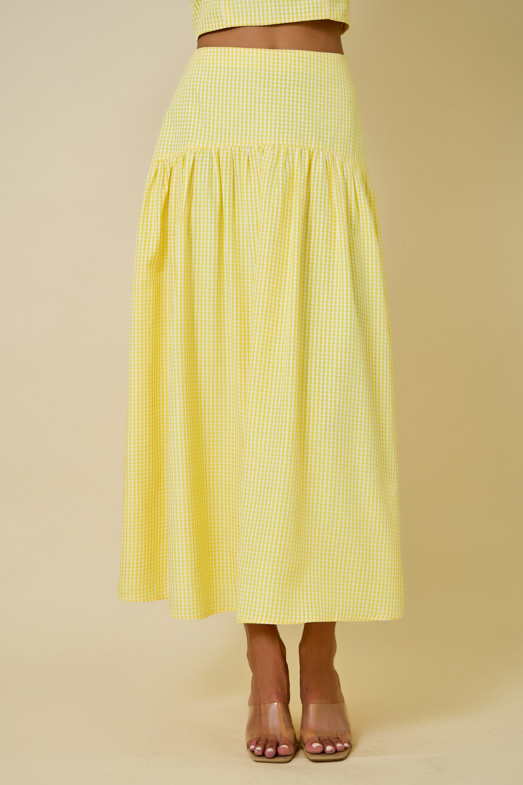 Lemonade Picnic Maxi Skirt