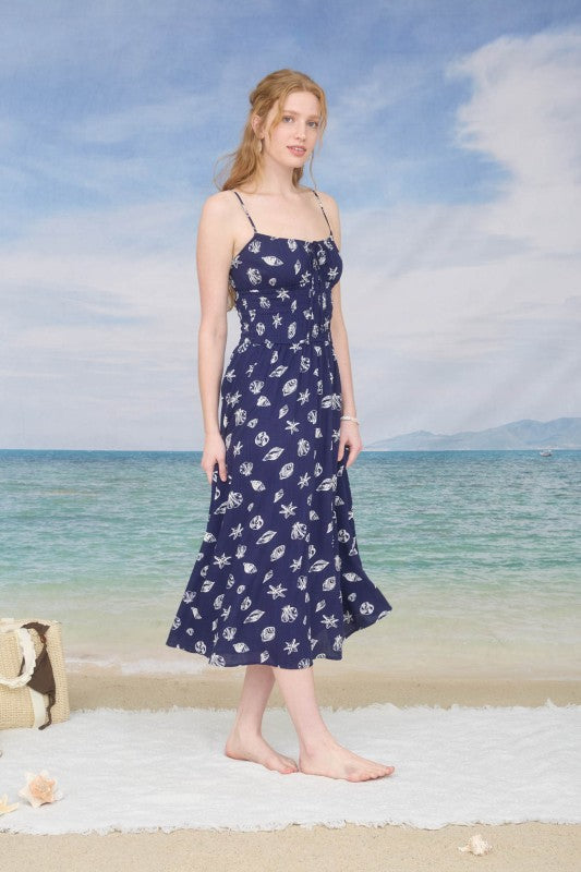 Coastal Voyager Midi Dress Brightside Boutique Coastal Voyager Midi Dress Brightside Boutique
