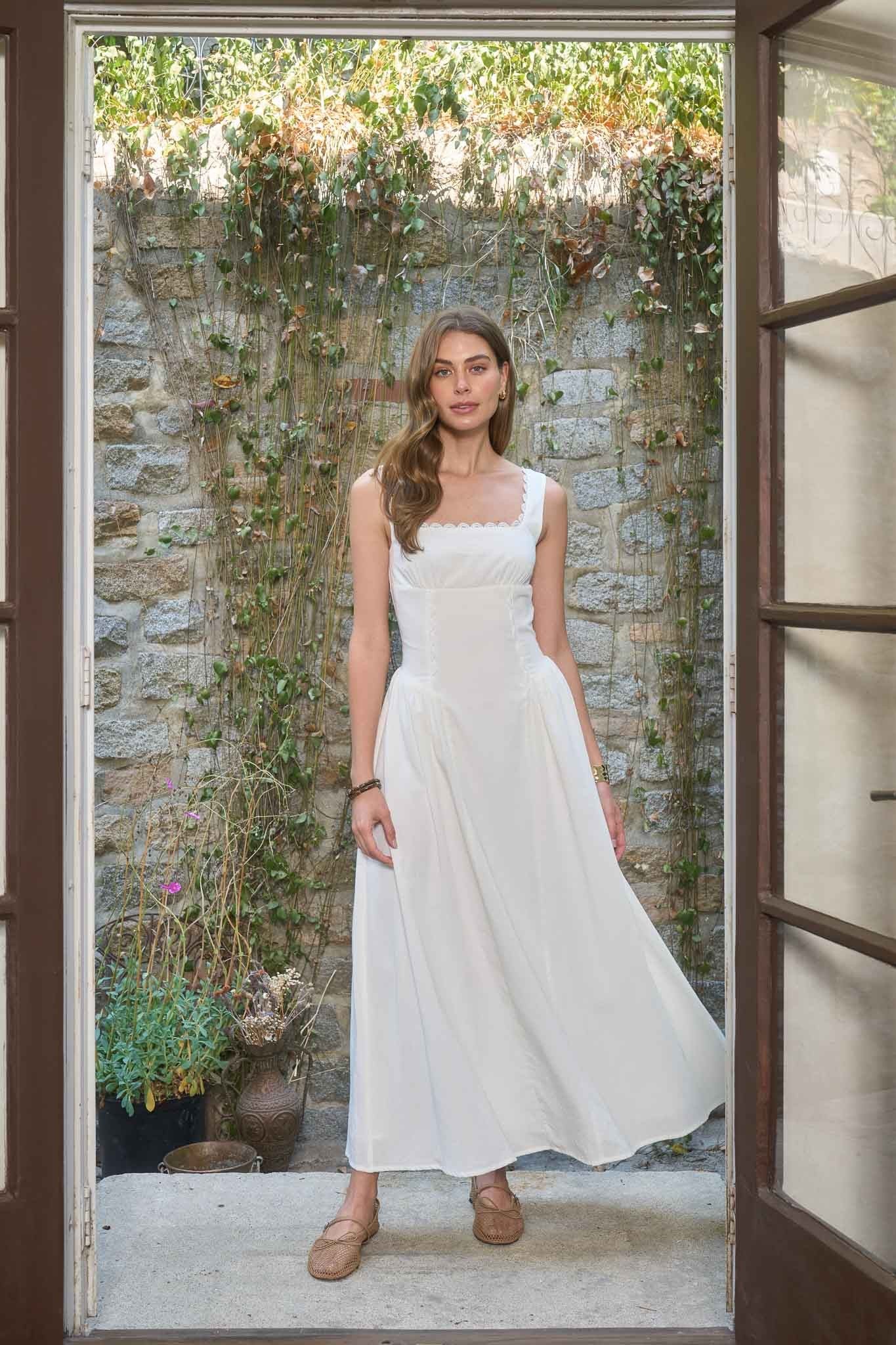 Threaded Grace Midi Dress