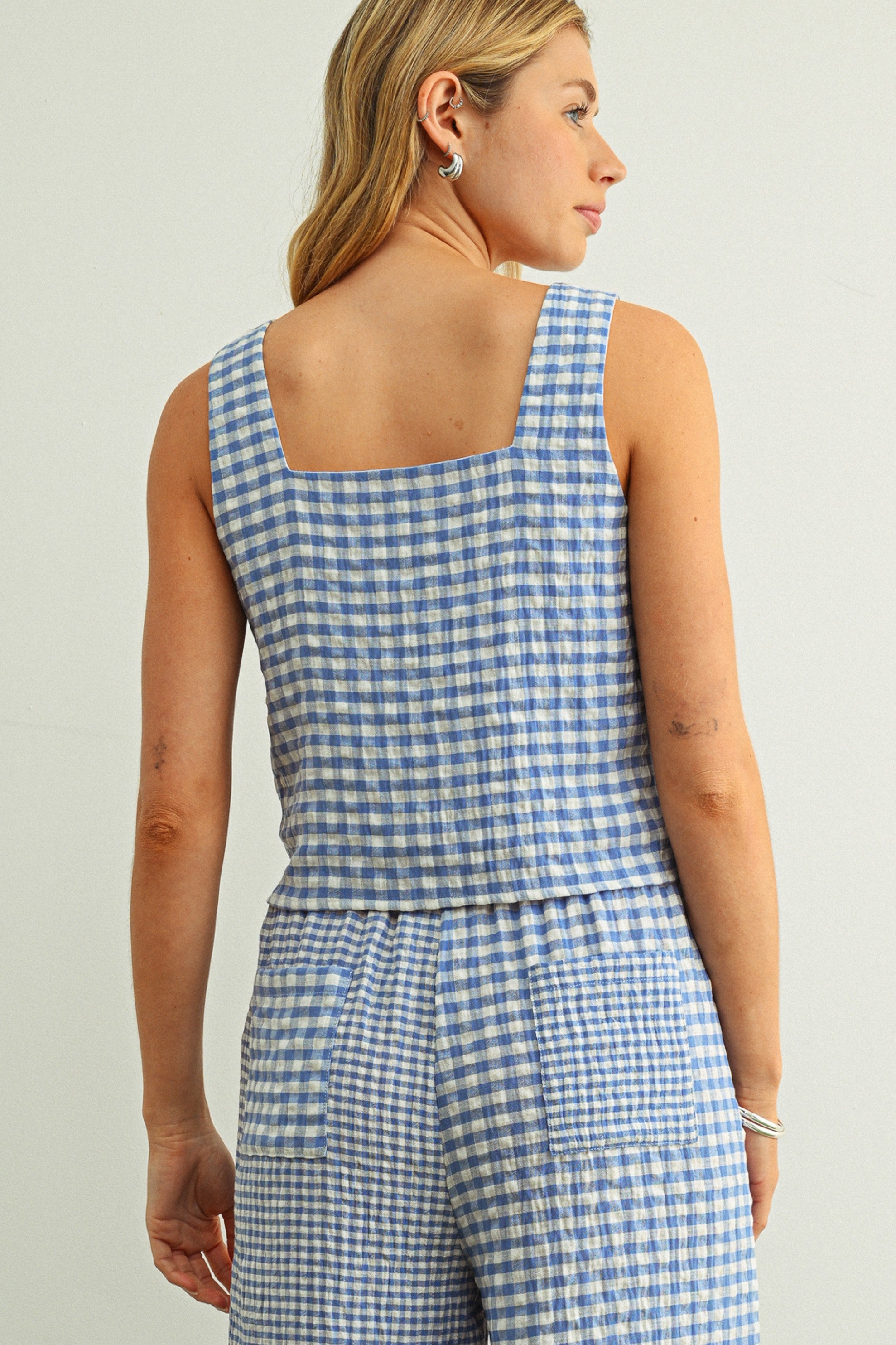 Picnic Gingham Tank Top