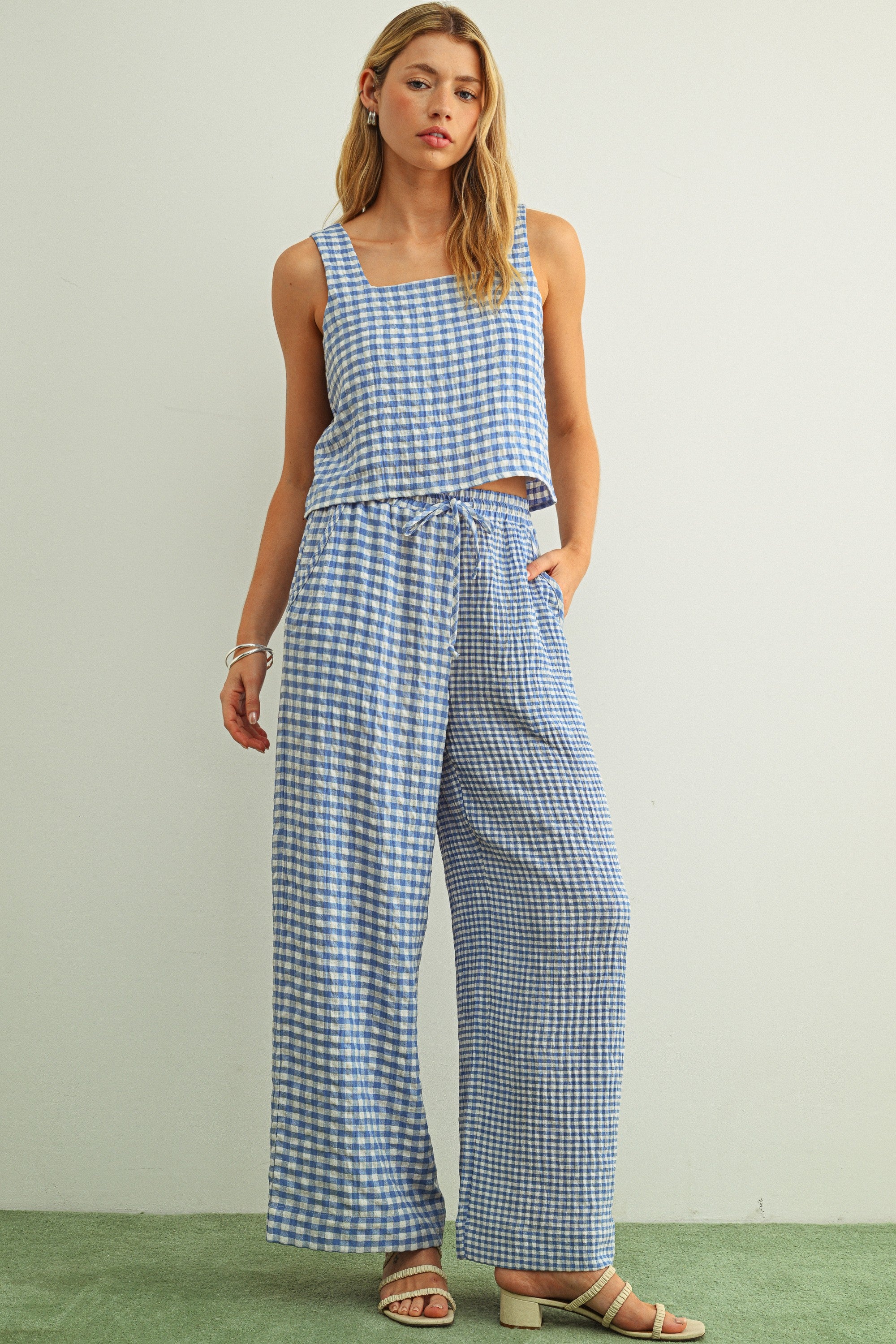 Picnic Gingham Tank Top