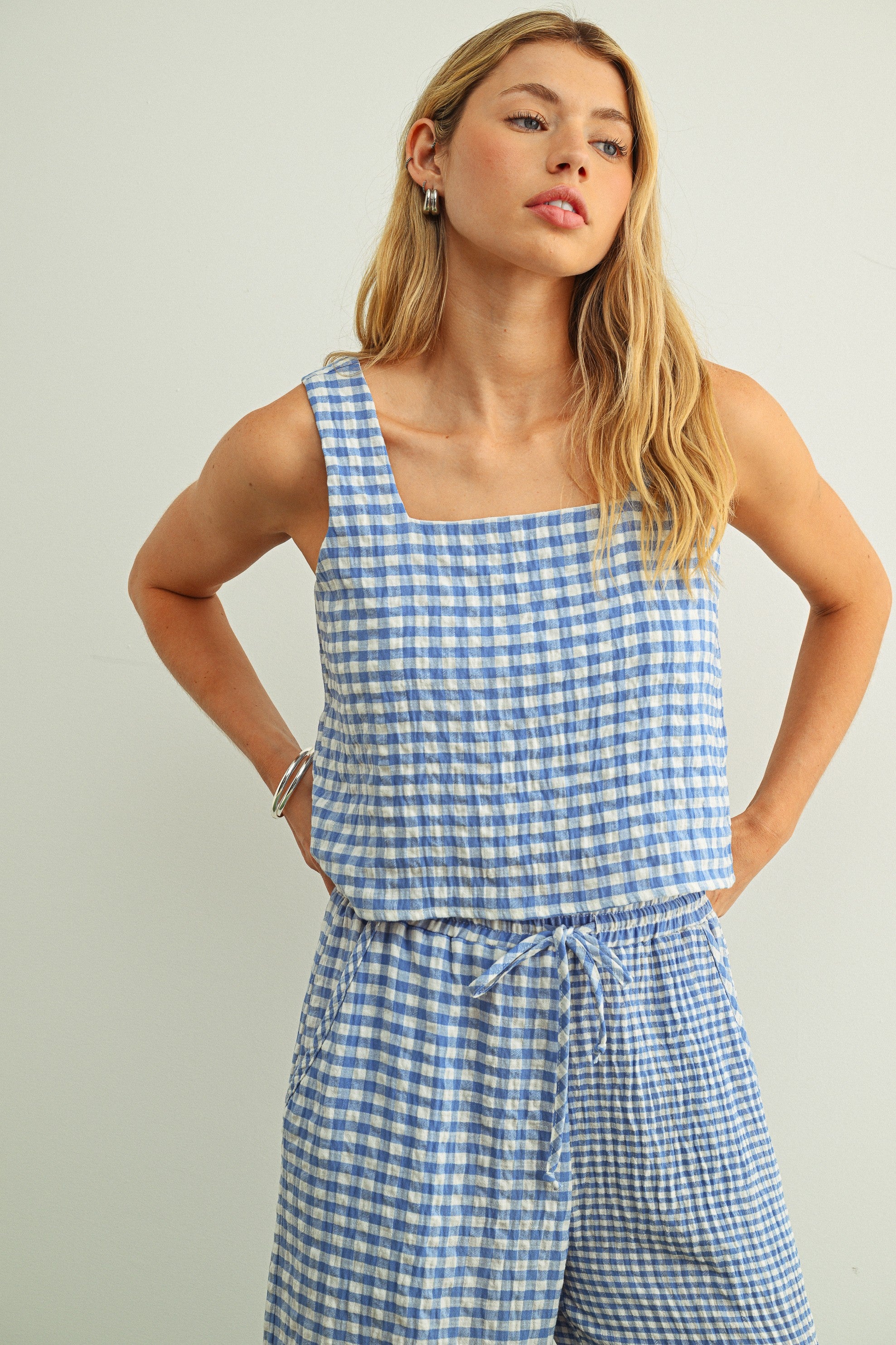 Picnic Gingham Tank Top