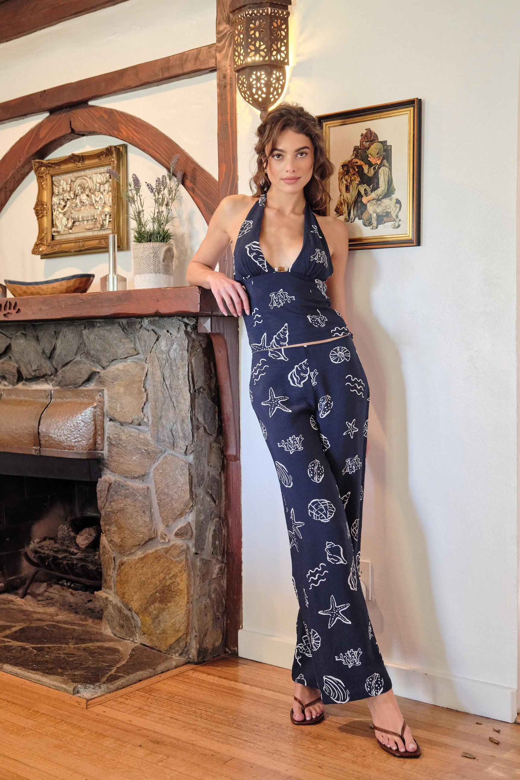Sammy Shell Halter Top