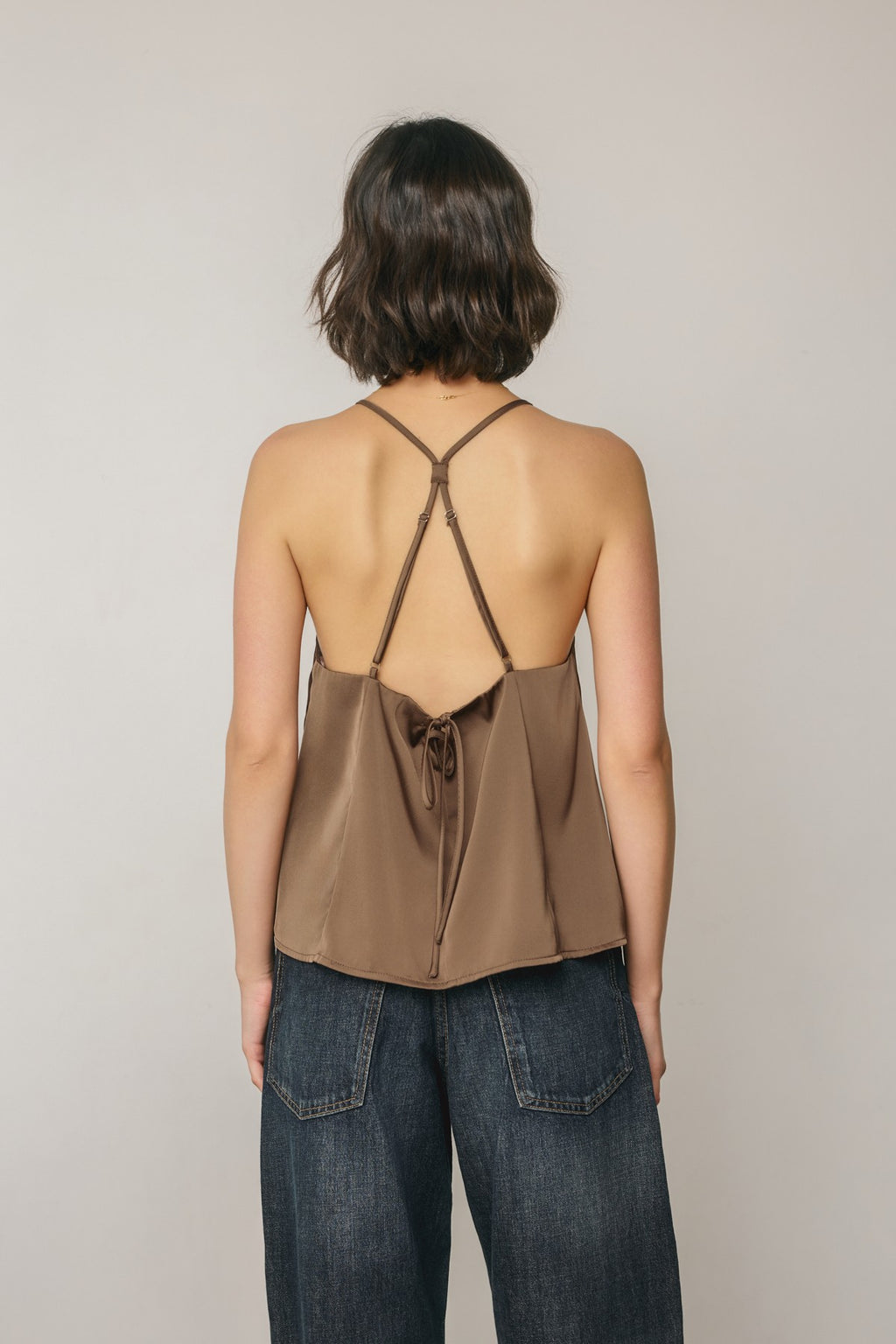 Belle Deep V Tank Top