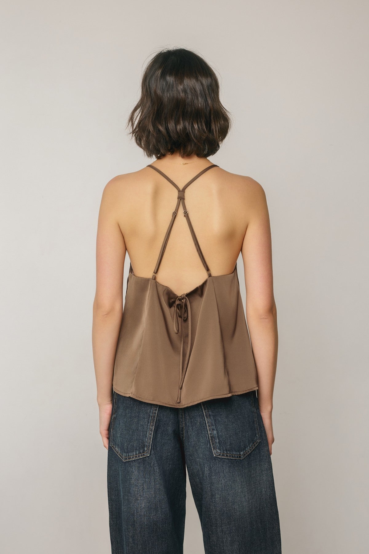 Belle Deep V Tank Top
