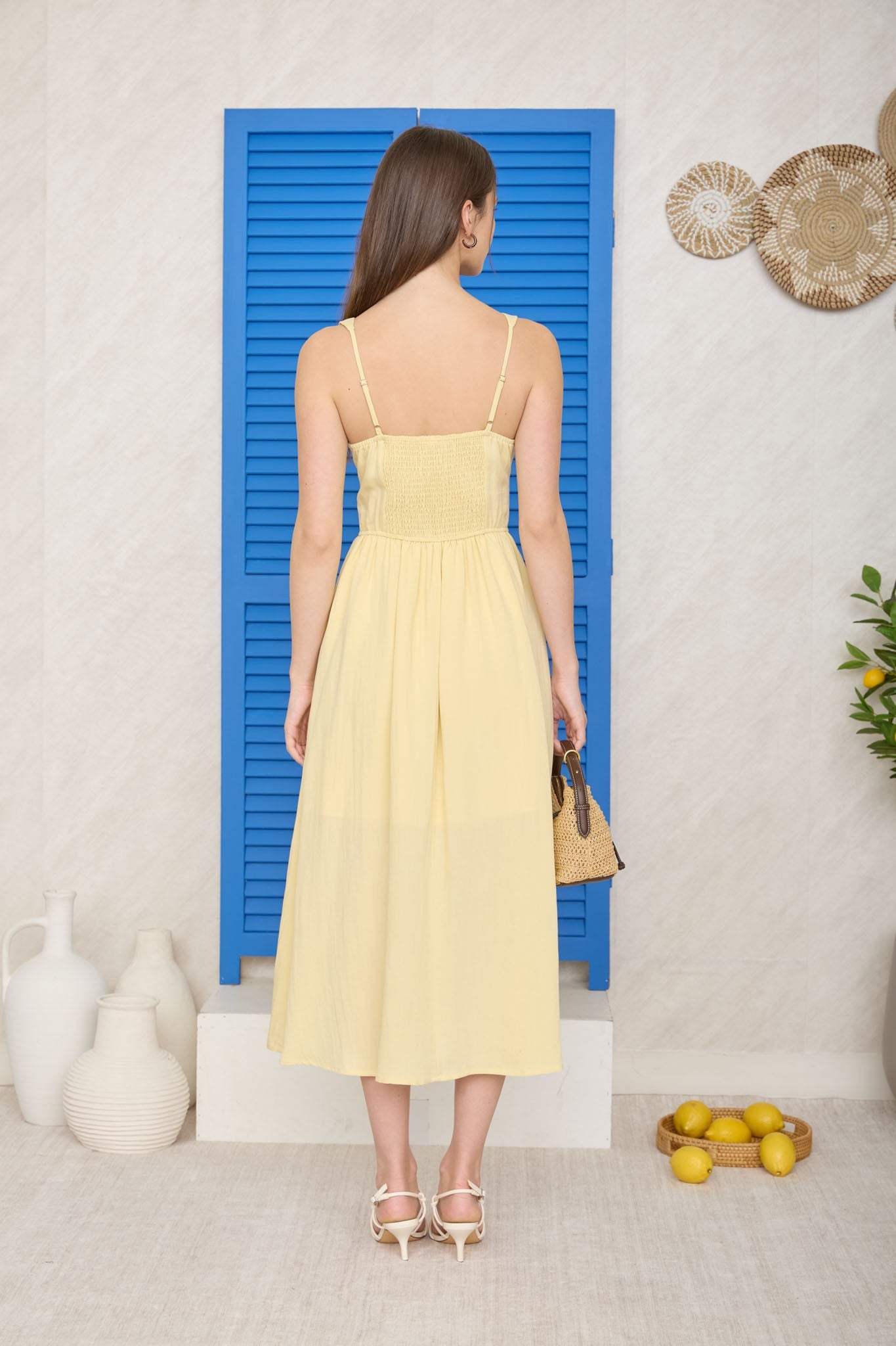 Flirty Knot Corset Midi Dress