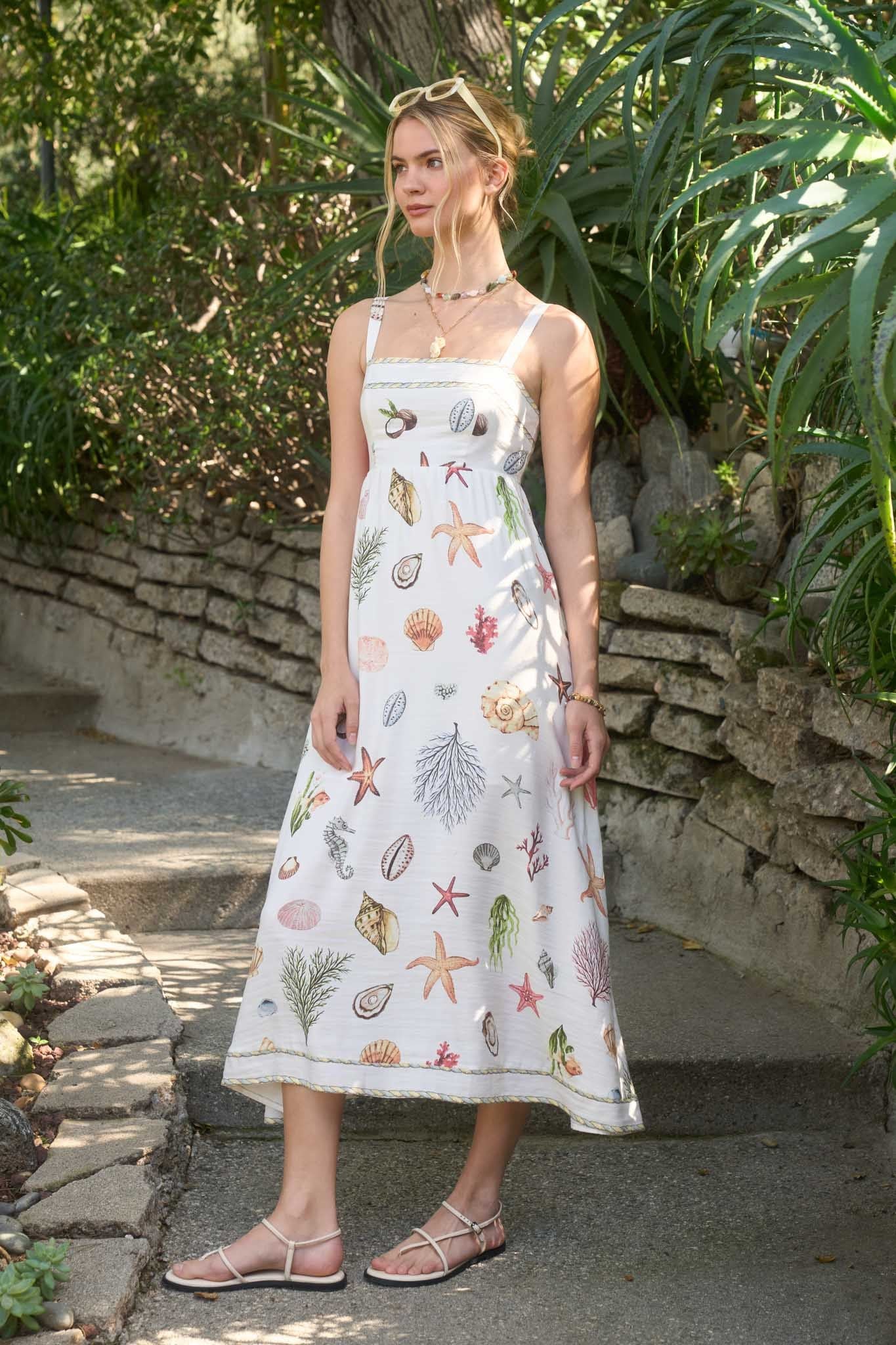 Vibrant Voyage Midi Dress