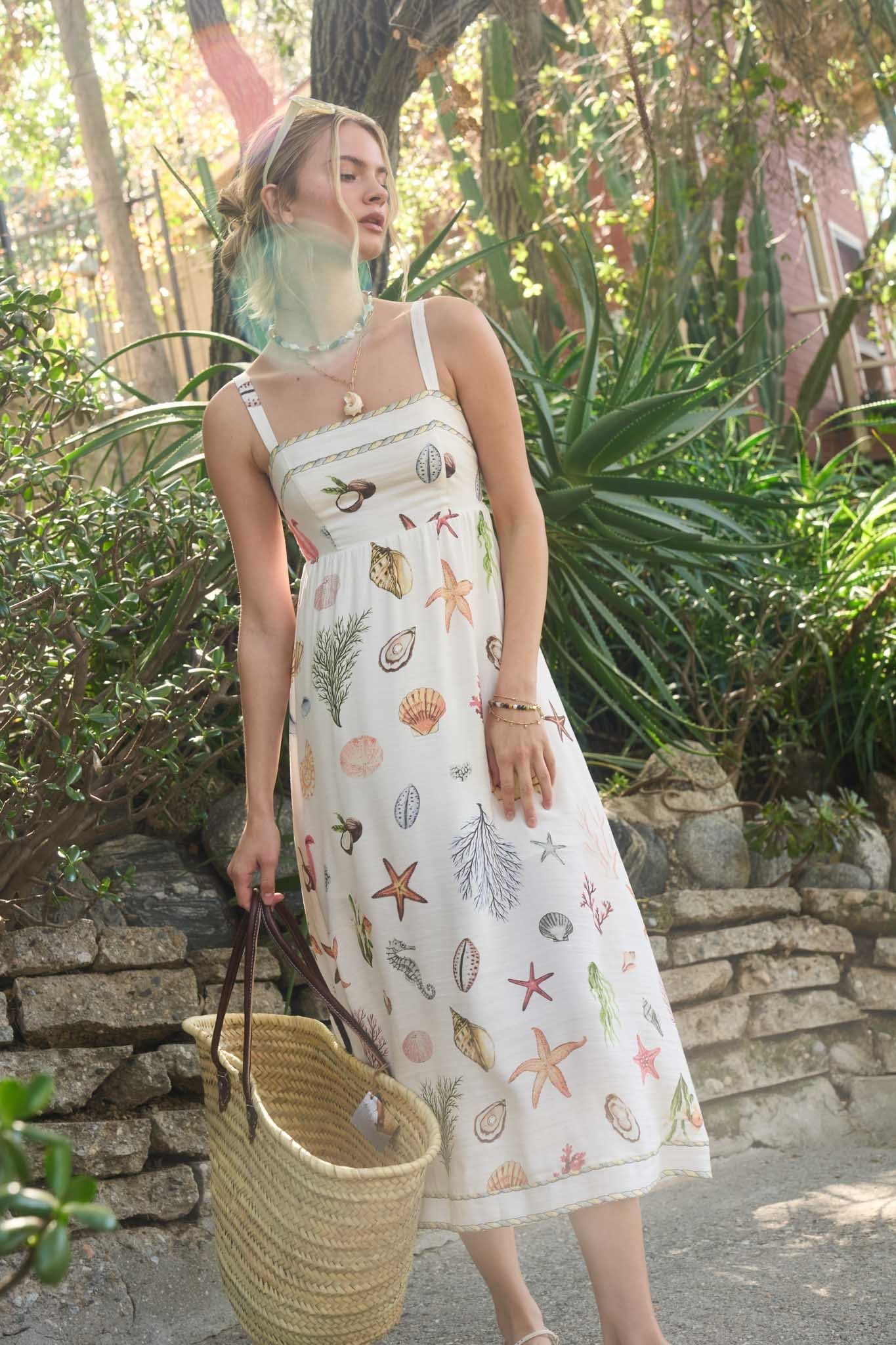 Vibrant Voyage Midi Dress