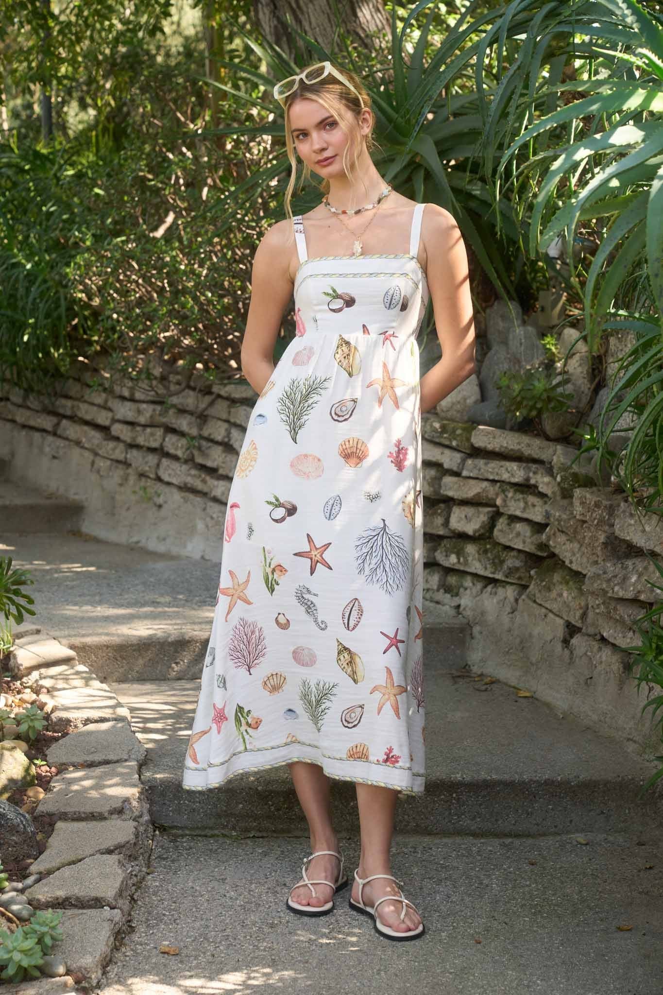 Vibrant Voyage Midi Dress