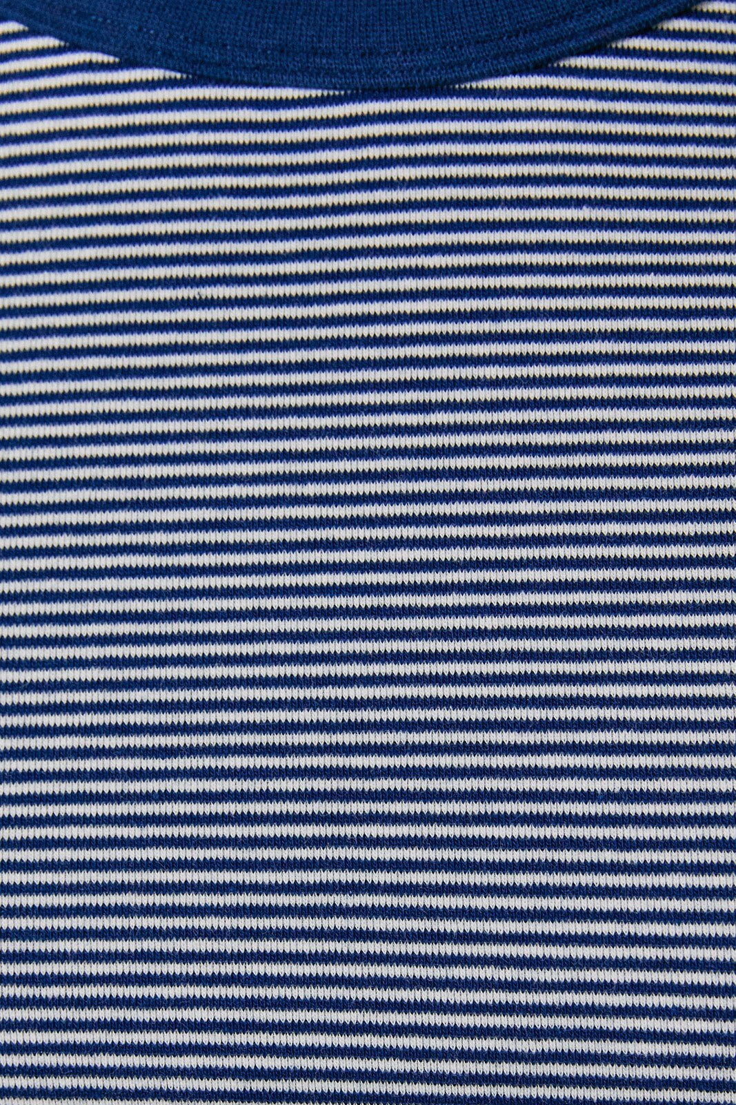 Essential Round Neck Striped Knit Top