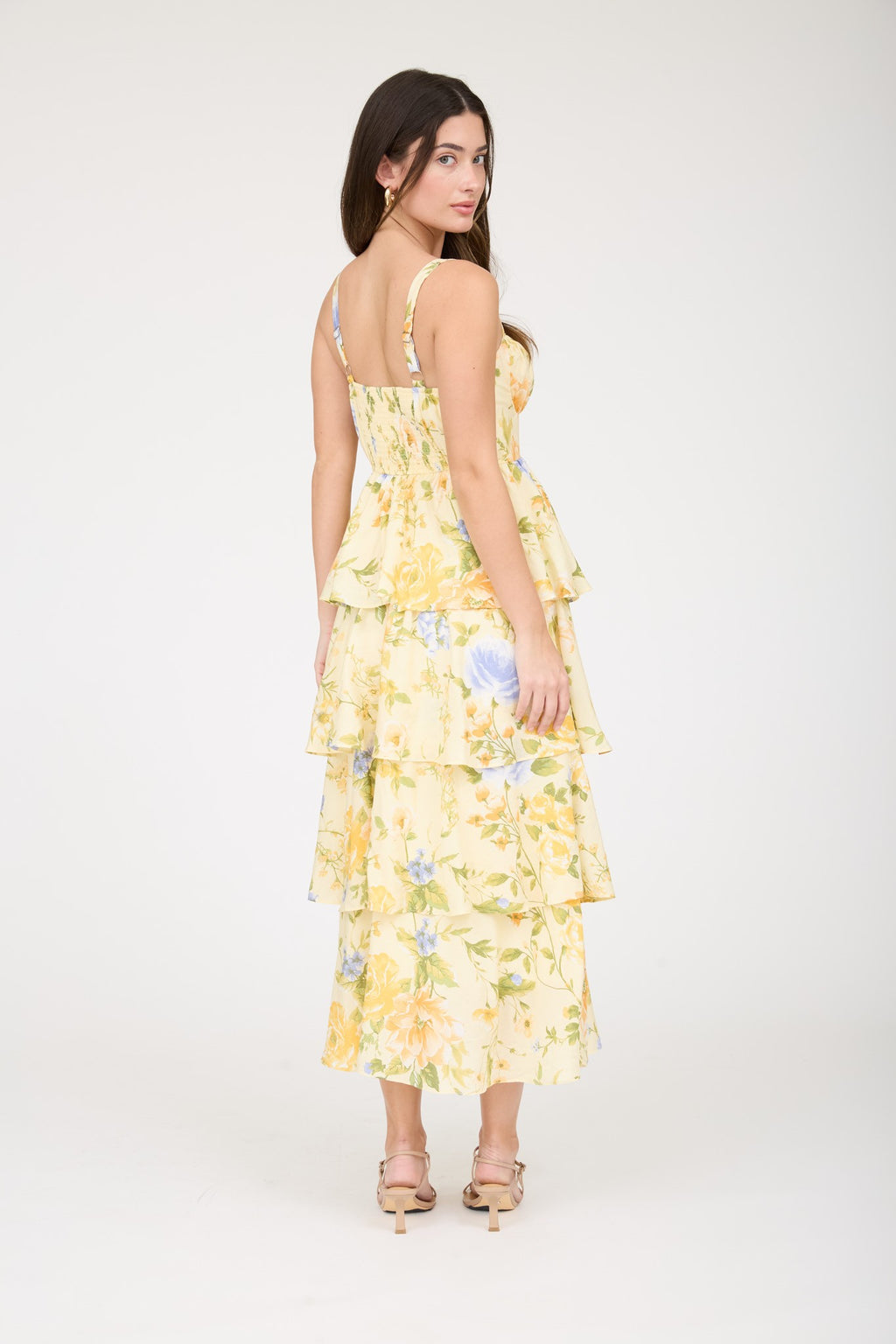 Wildflower Tiered Dream Midi Dress