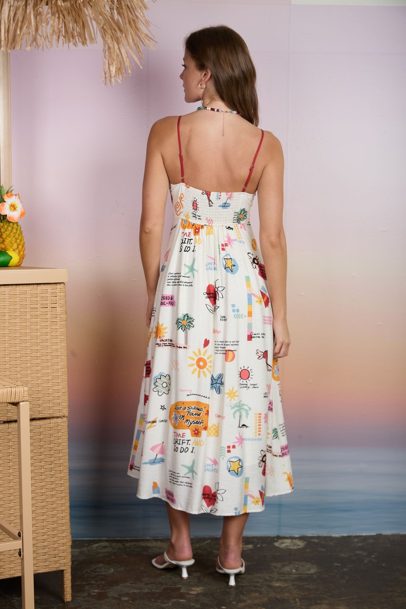 Last Vacation Midi Dress
