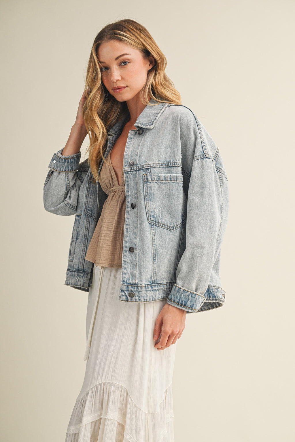The Whisper Pleat Jacket