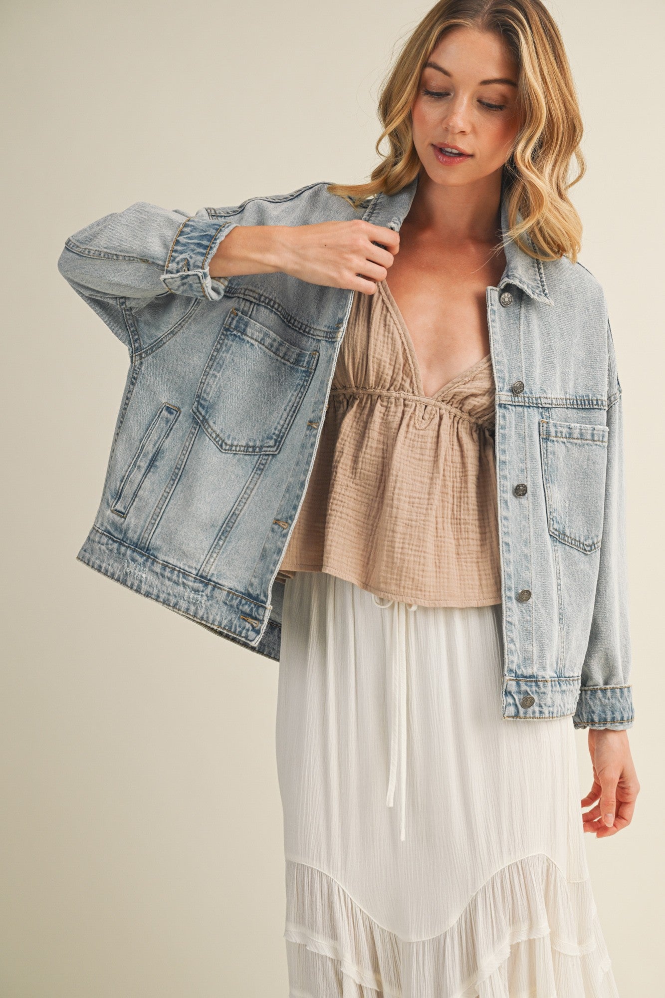 The Whisper Pleat Jacket