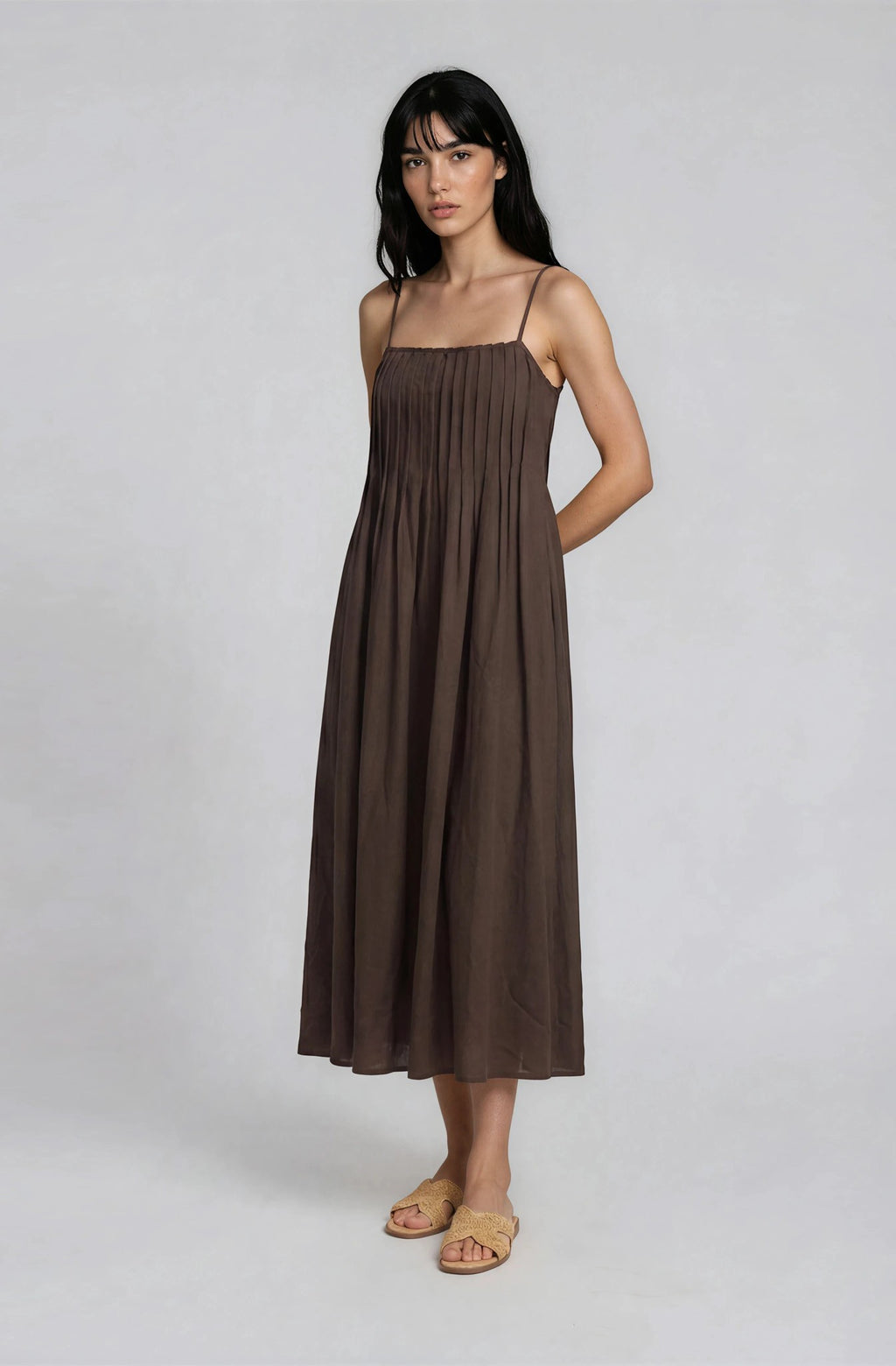 Desert Sunset Midi Dress