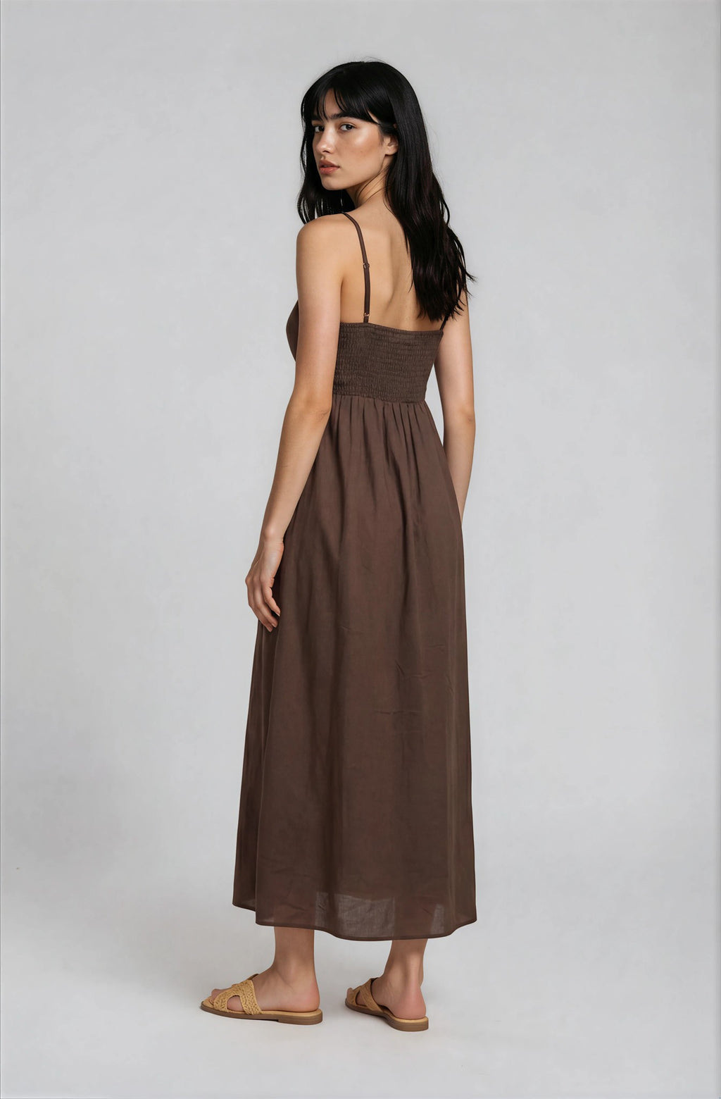 Desert Sunset Midi Dress
