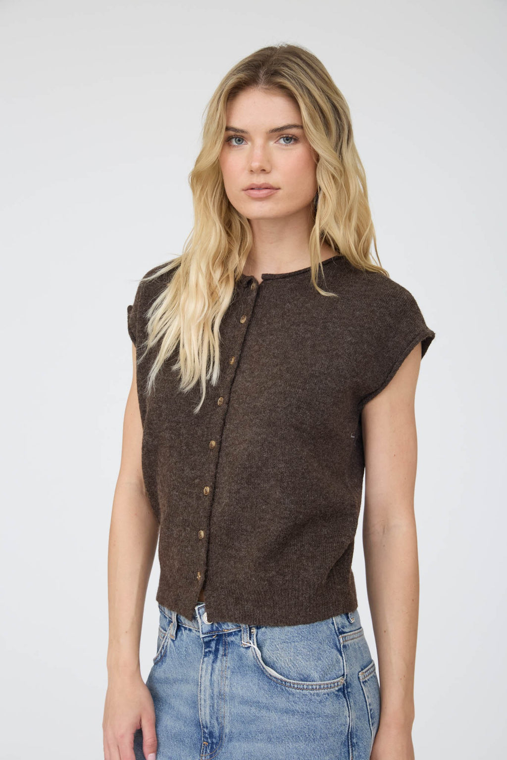 Layer Me Softly Sleeveless Vest