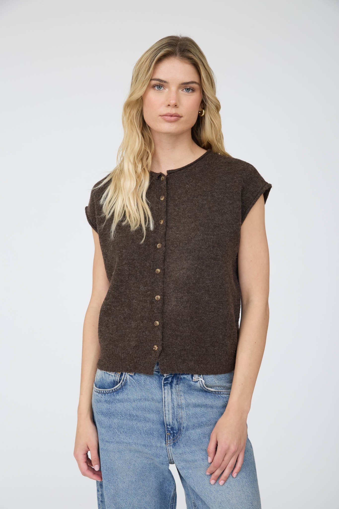 Layer Me Softly Sleeveless Vest