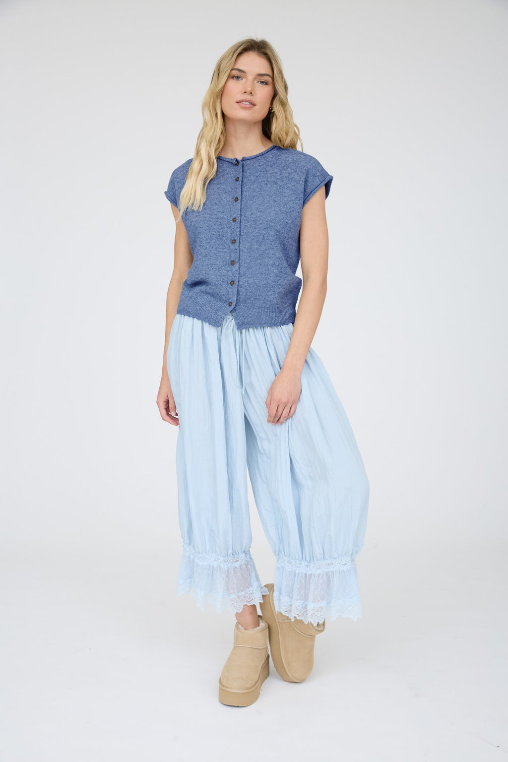 Layer Me Softly Sleeveless Vest