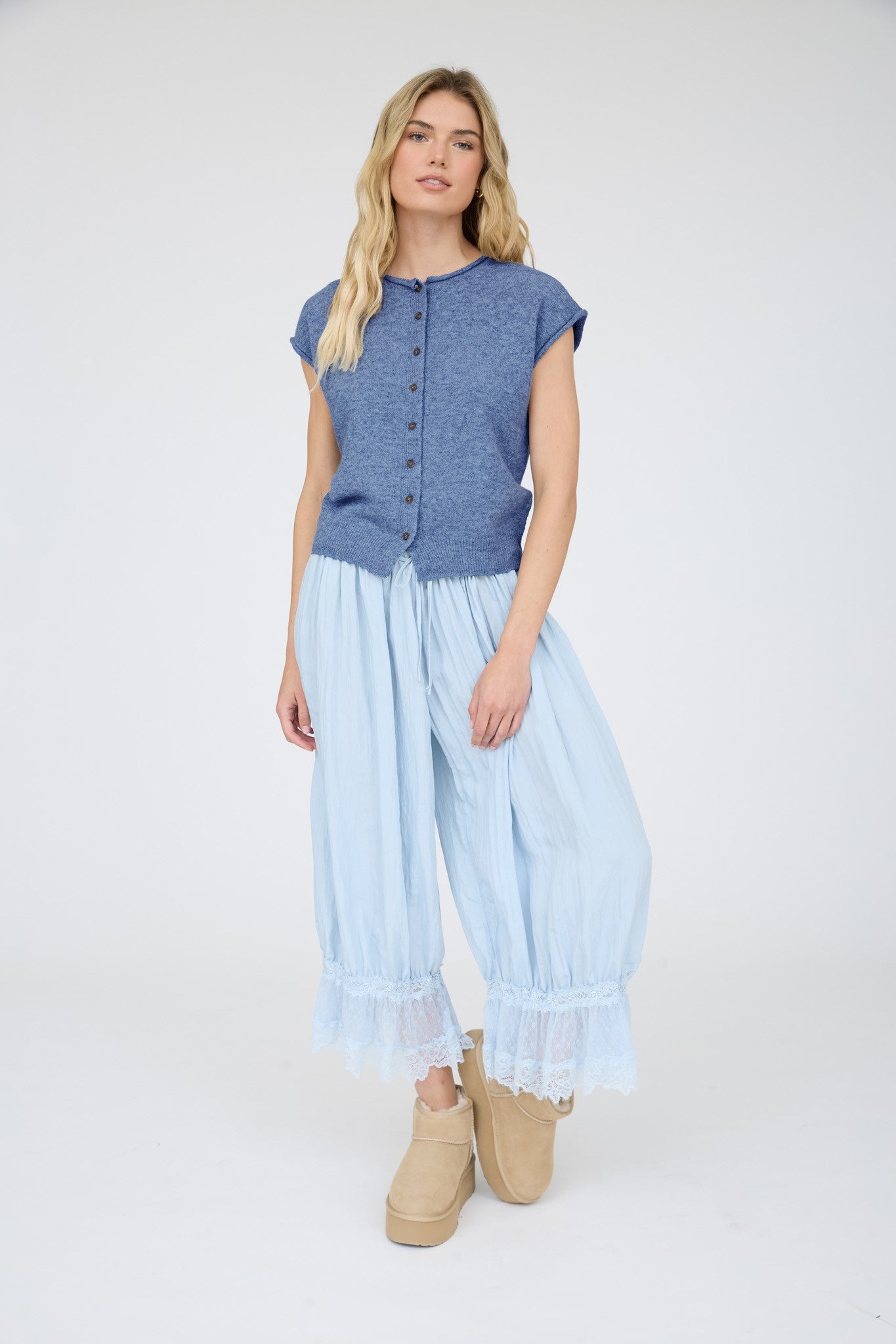 Layer Me Softly Sleeveless Vest