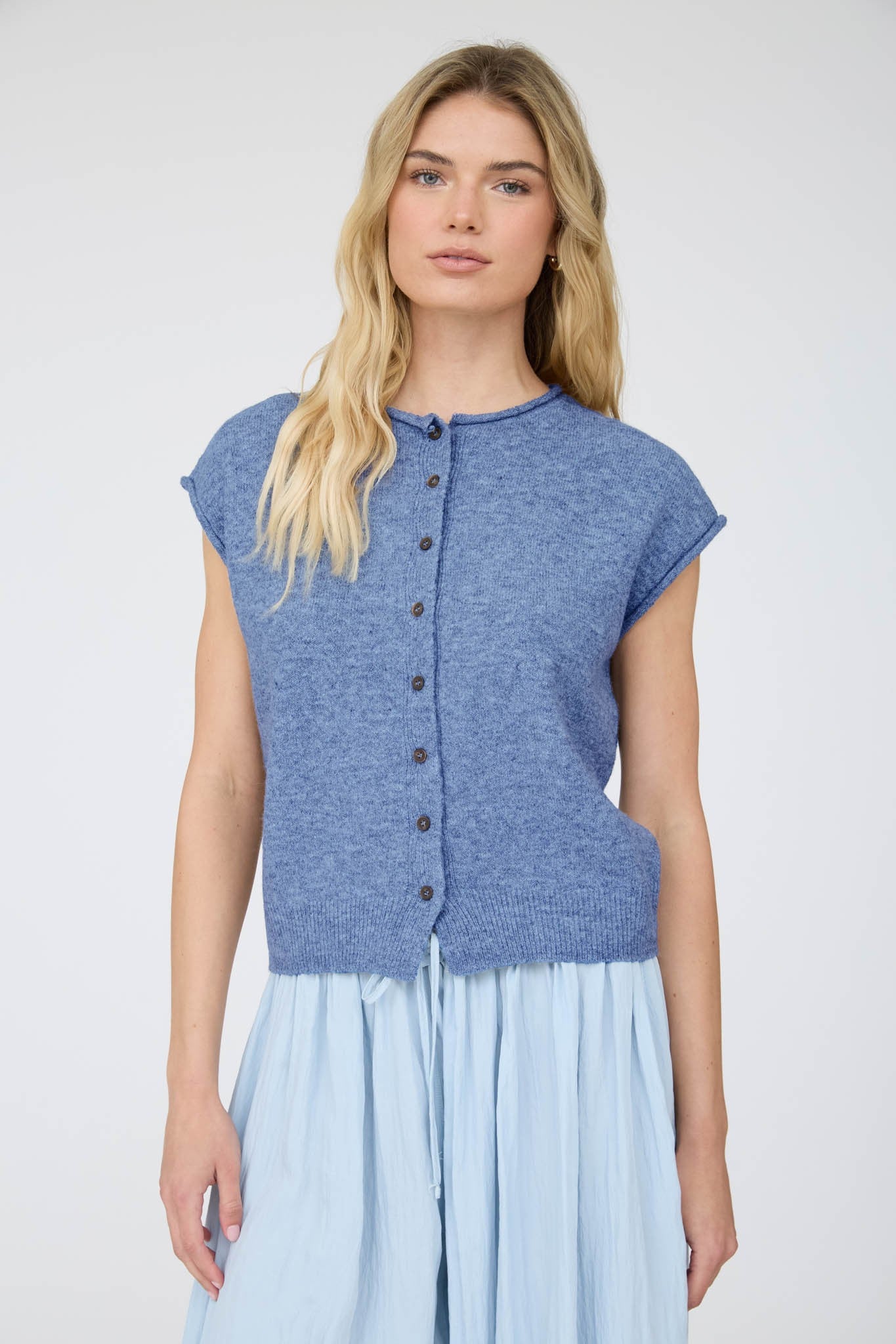Layer Me Softly Sleeveless Vest