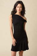 Nina One Shoulder Mini Dress