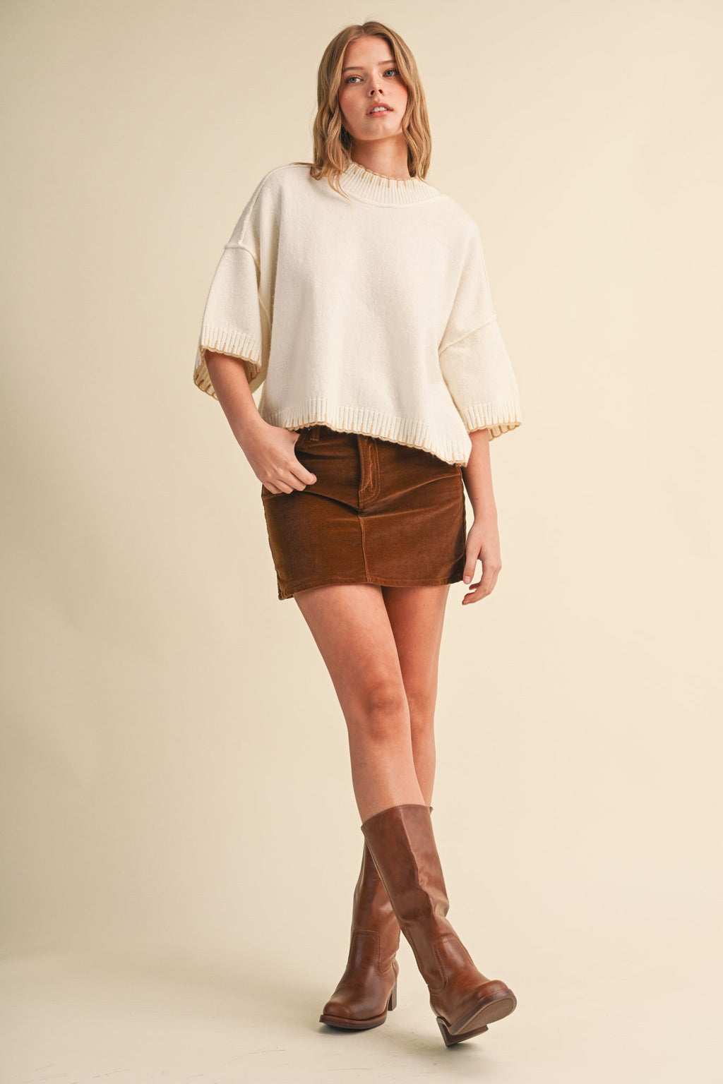The Bramble Stitch Sweater