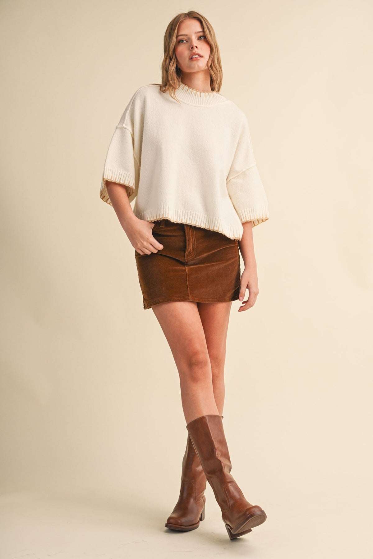 The Bramble Stitch Sweater
