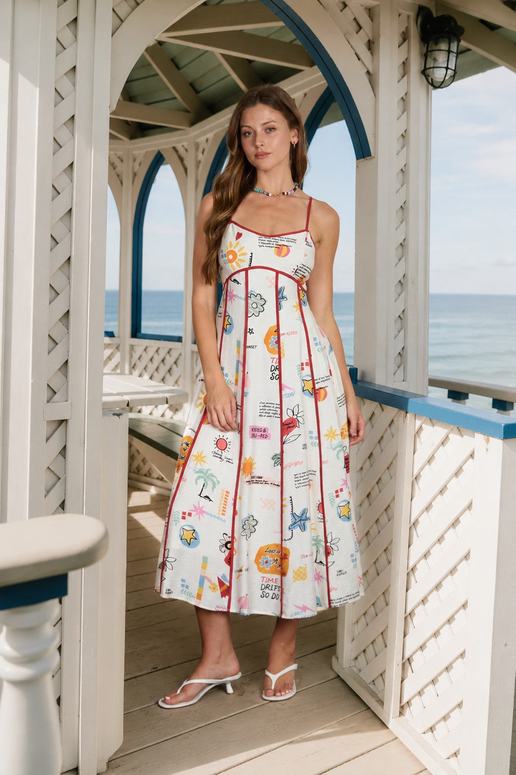 Last Vacation Midi Dress