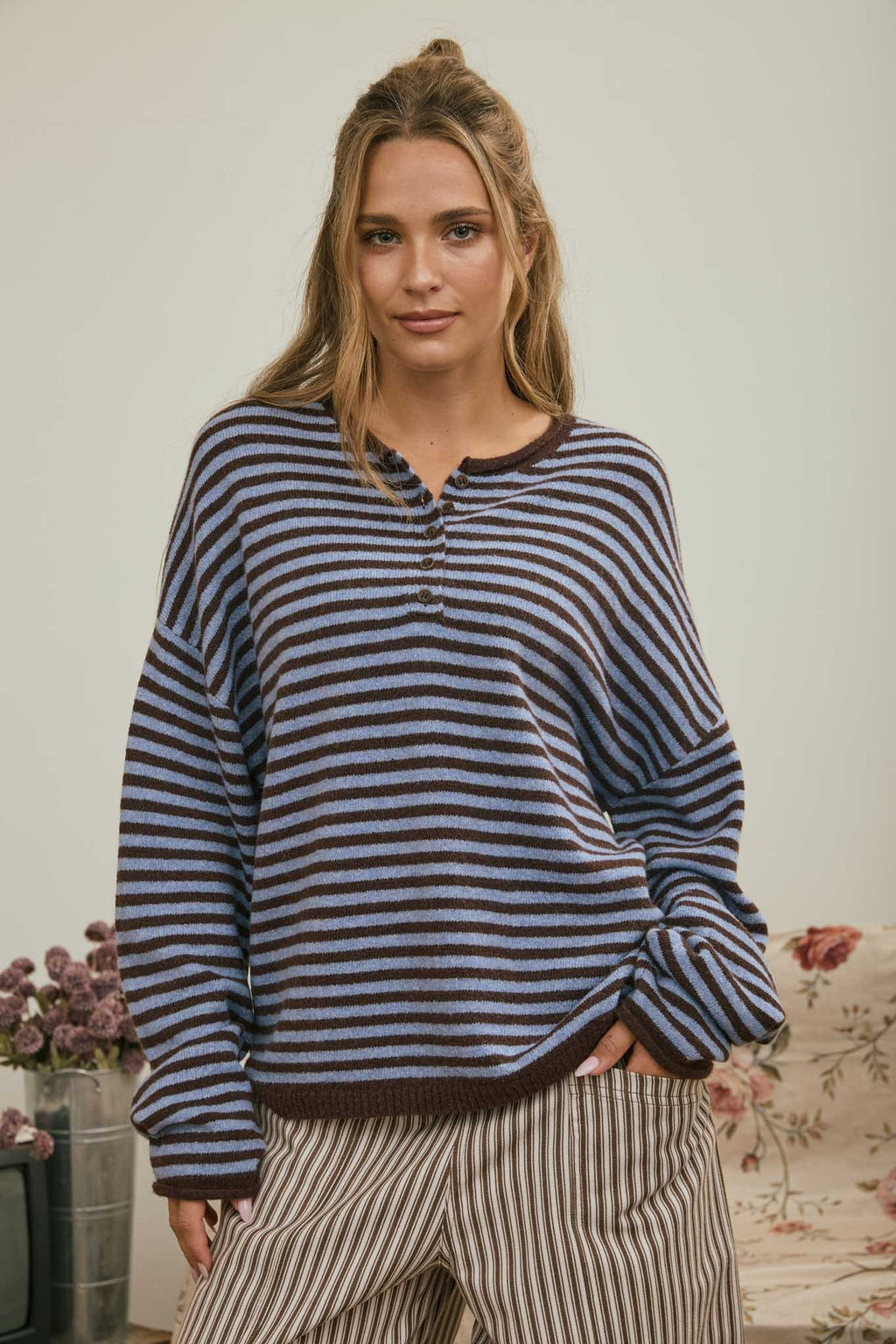 The Cabin Stripe Sweater