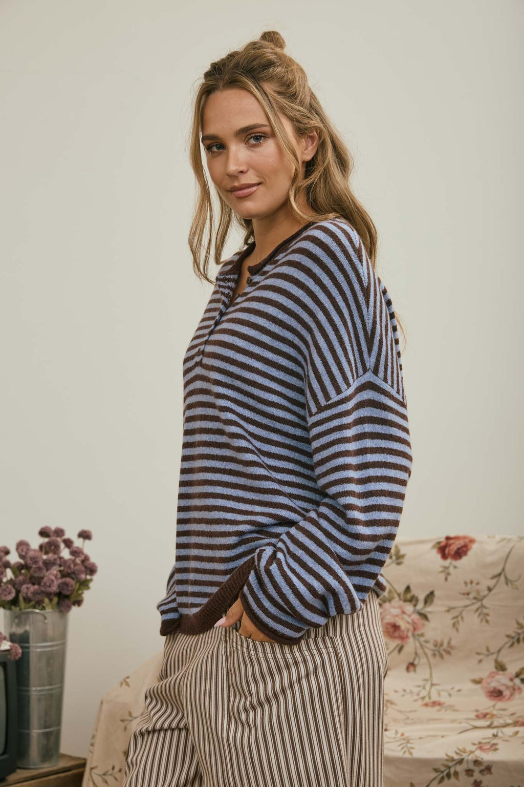 The Cabin Stripe Sweater