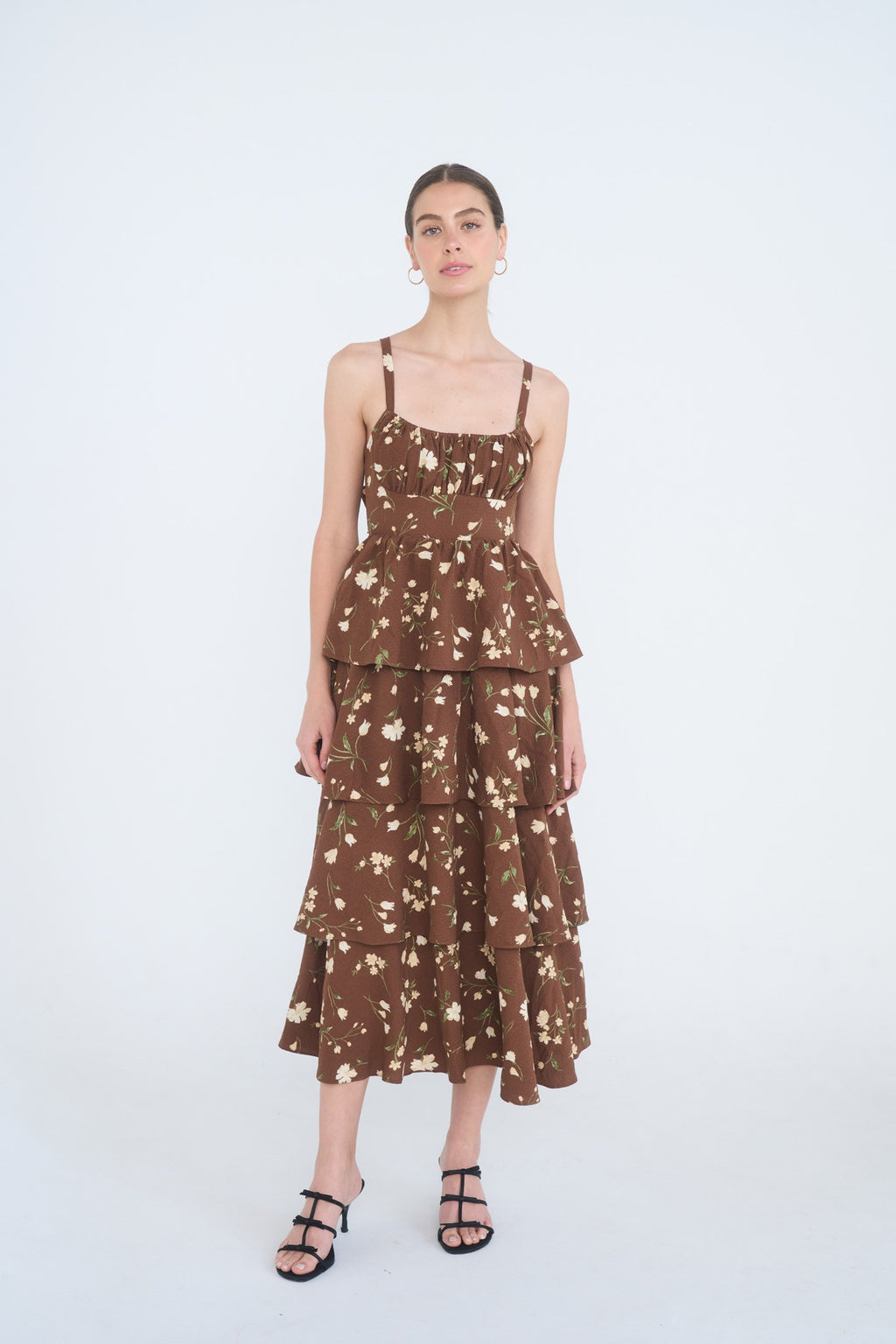 Honeyvine Tiered Midi