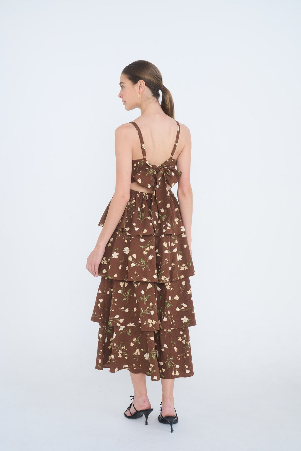 Honeyvine Tiered Midi