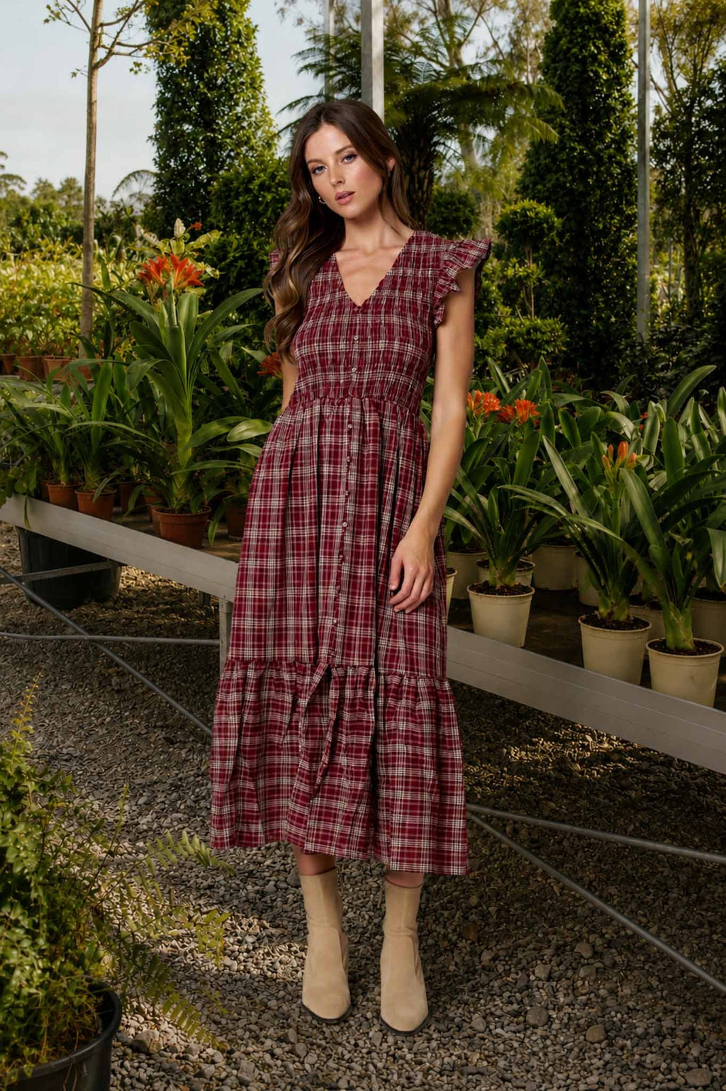 The Scarlett Midi Dress
