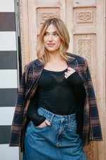 Steve Madden Frida Plaid Jacket