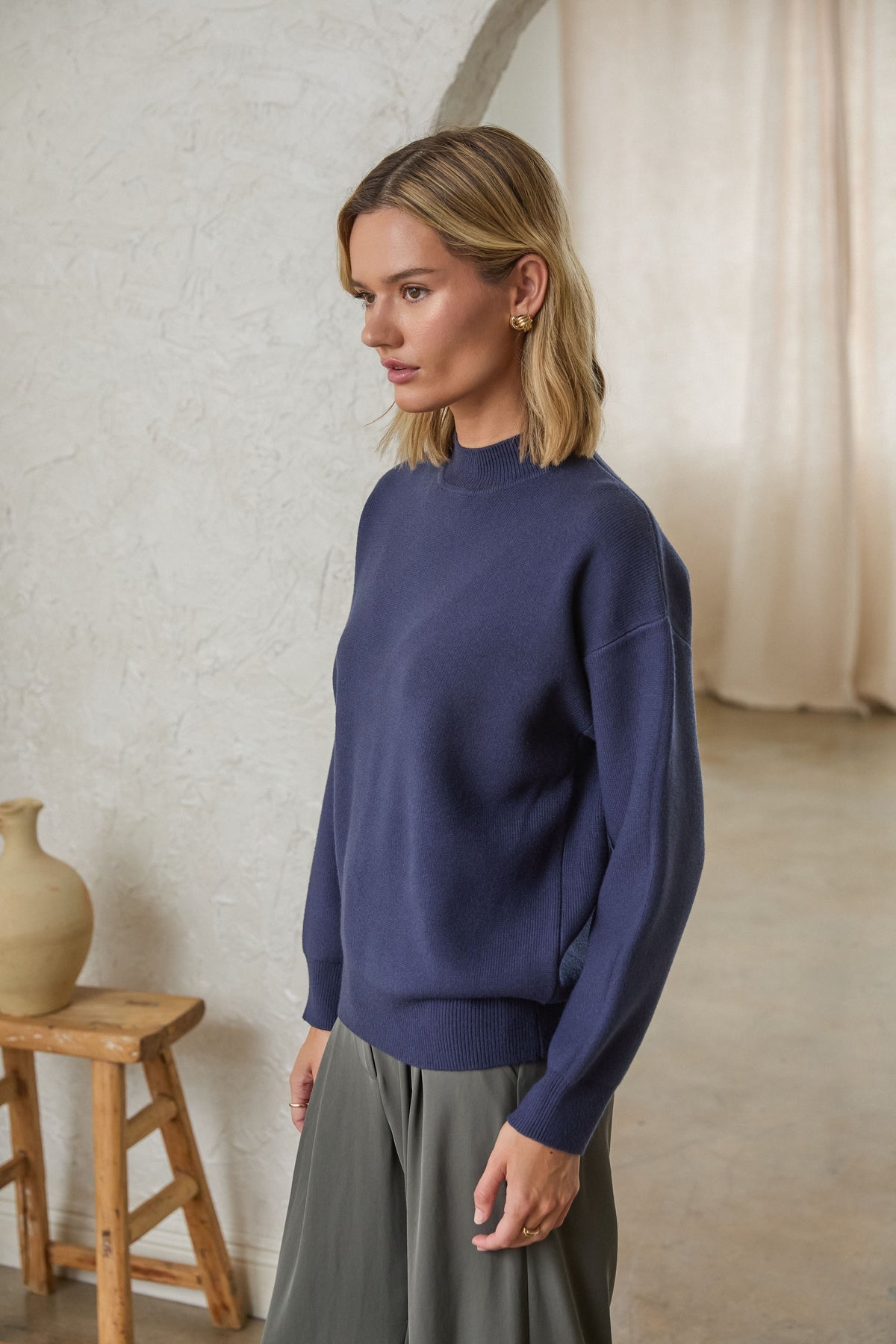 The Heritage Mock Neck