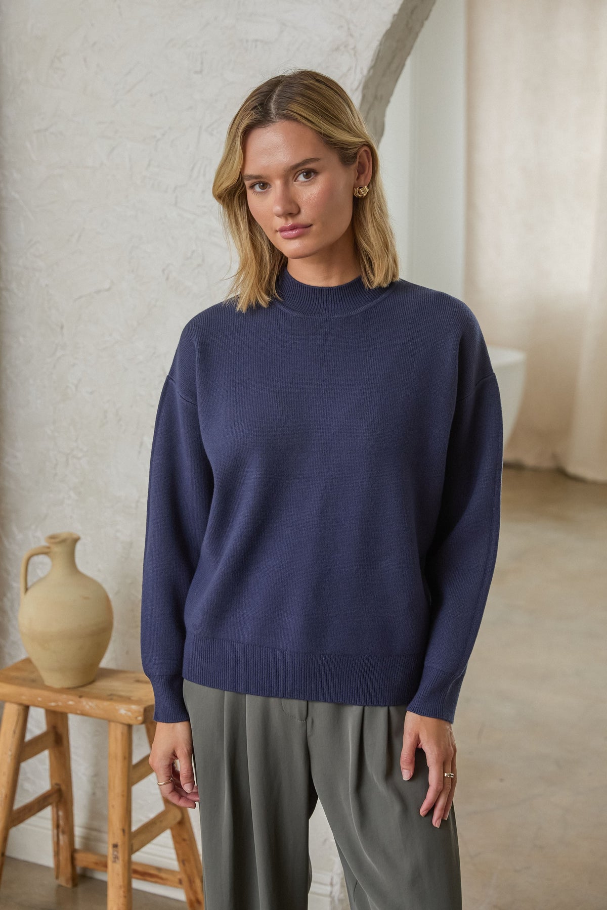 The Heritage Mock Neck