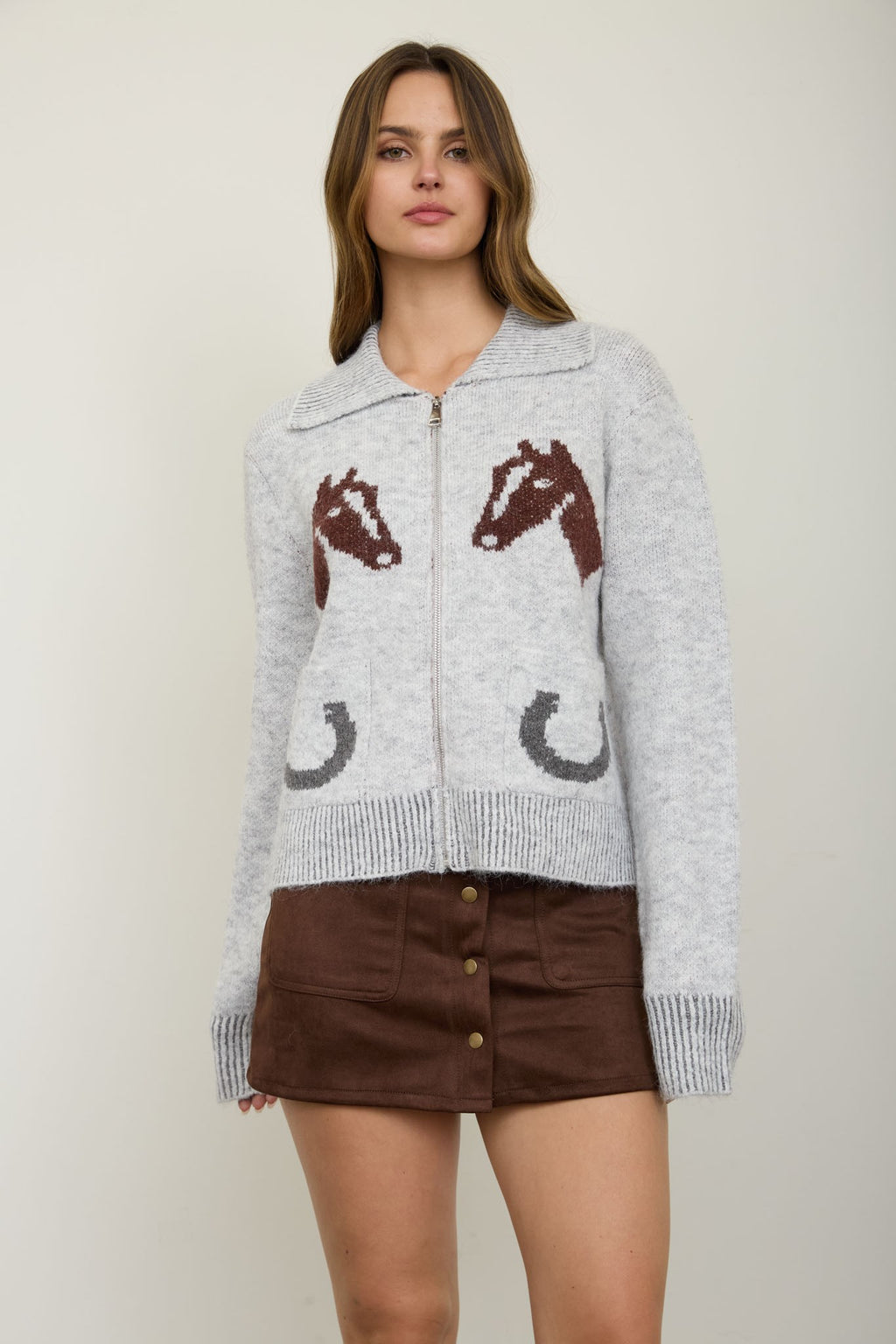 New Rodeo Zip-up Cardigan