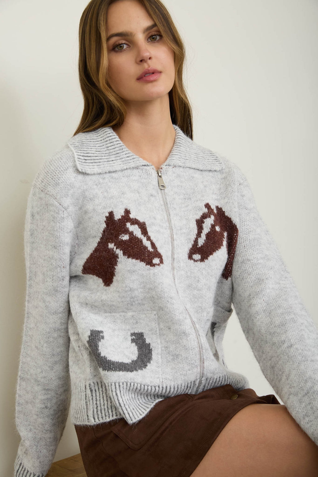 New Rodeo Zip-up Cardigan