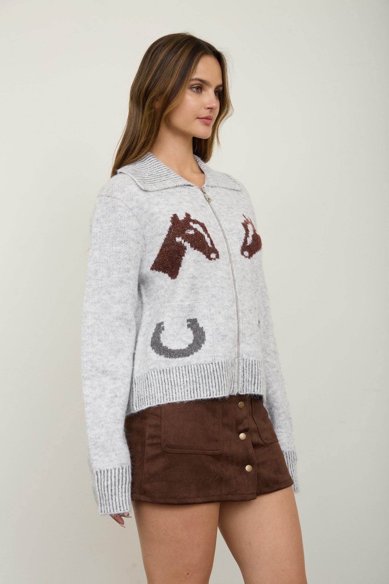 New Rodeo Zip-up Cardigan