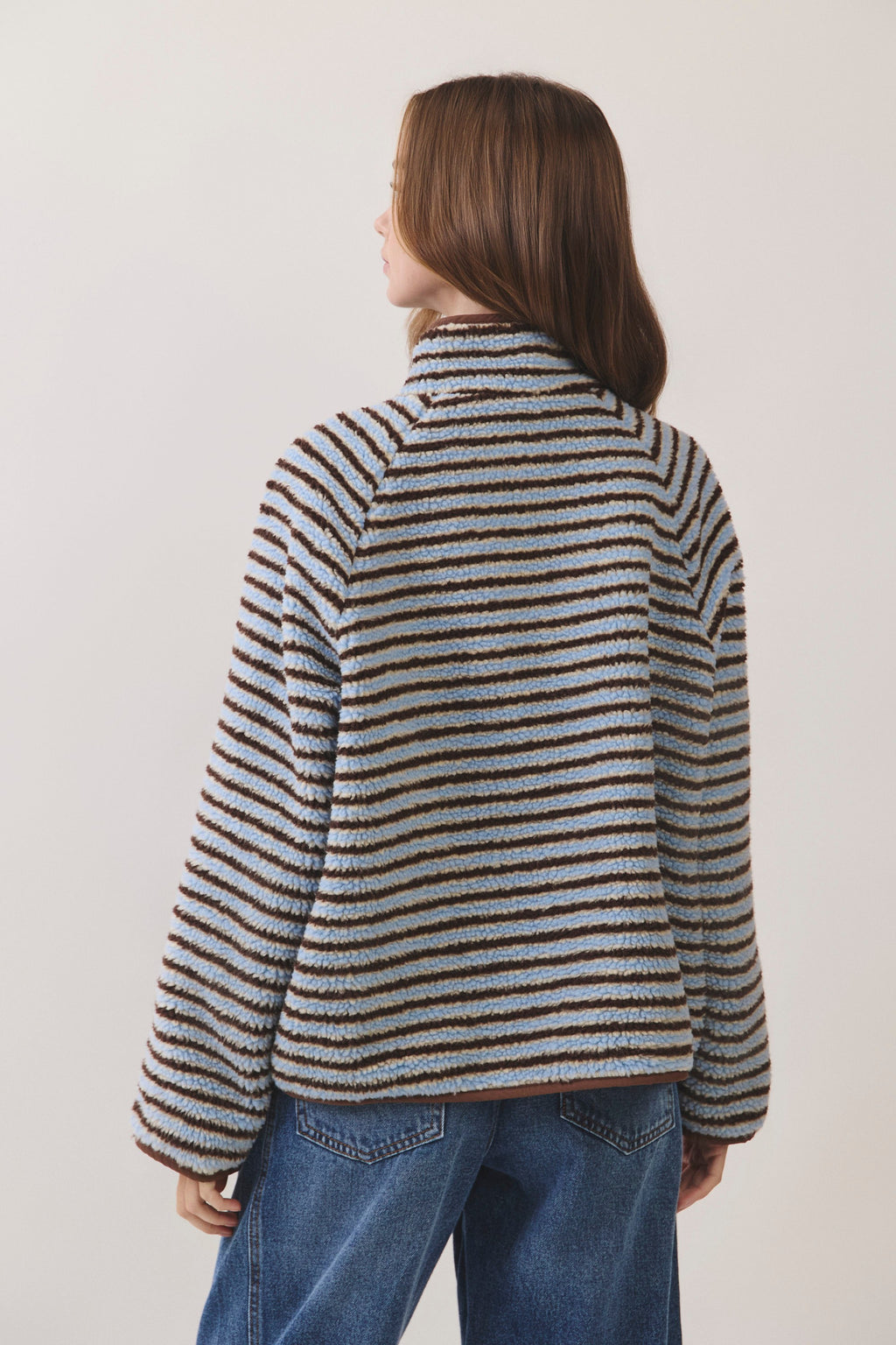 The Cozy Trails Stripe Pullover
