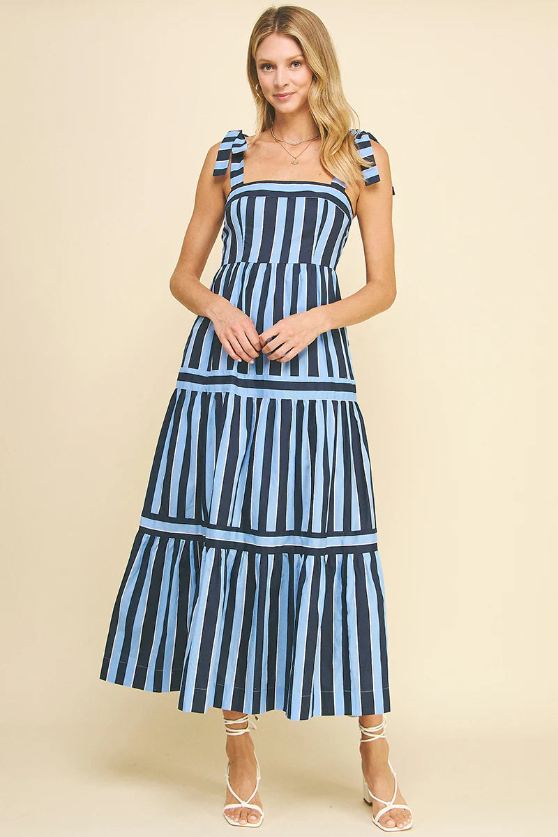The Nomad Stripe Maxi Dress