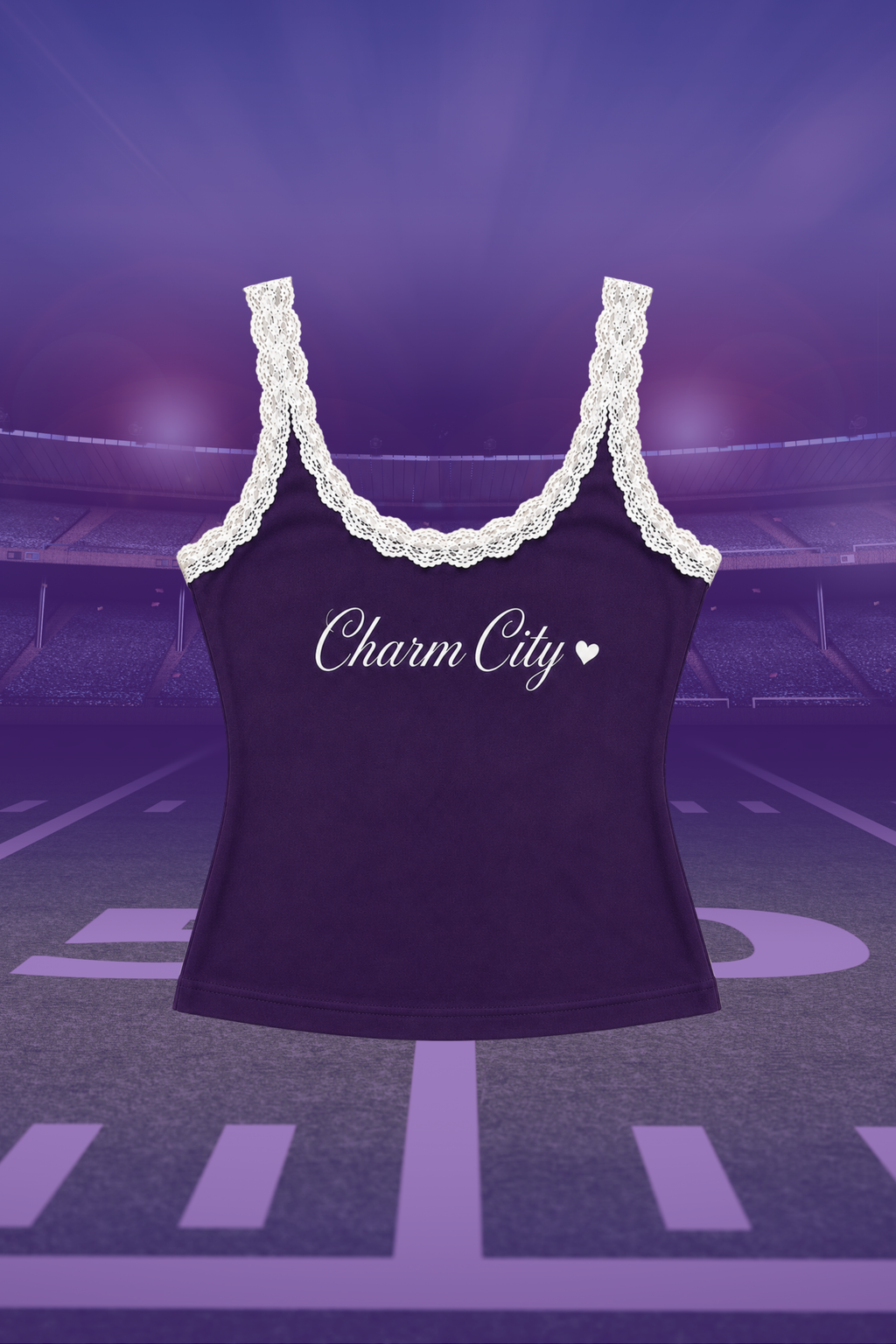 Charm City Lace Tank Top