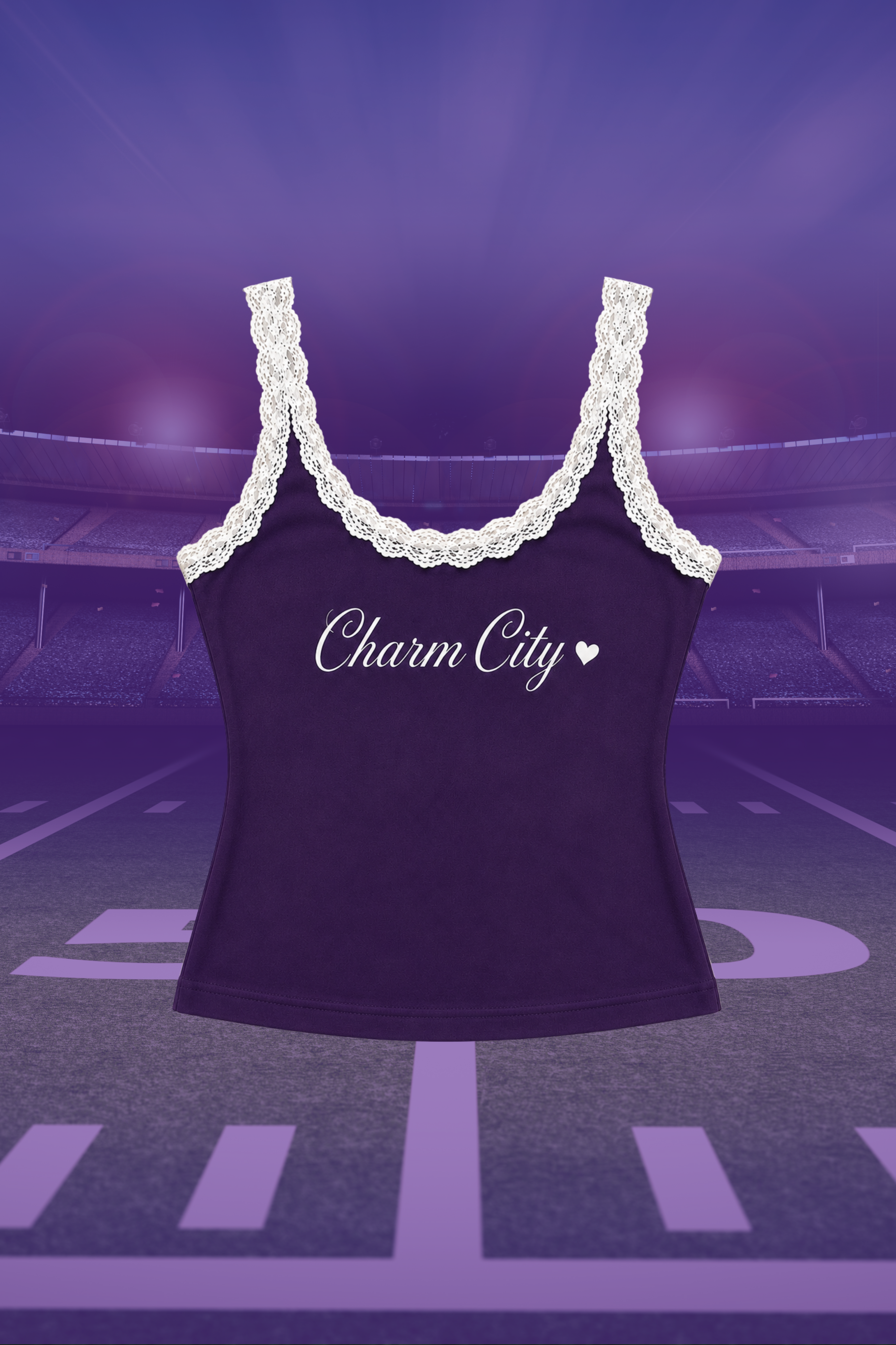 Charm City Lace Tank Top